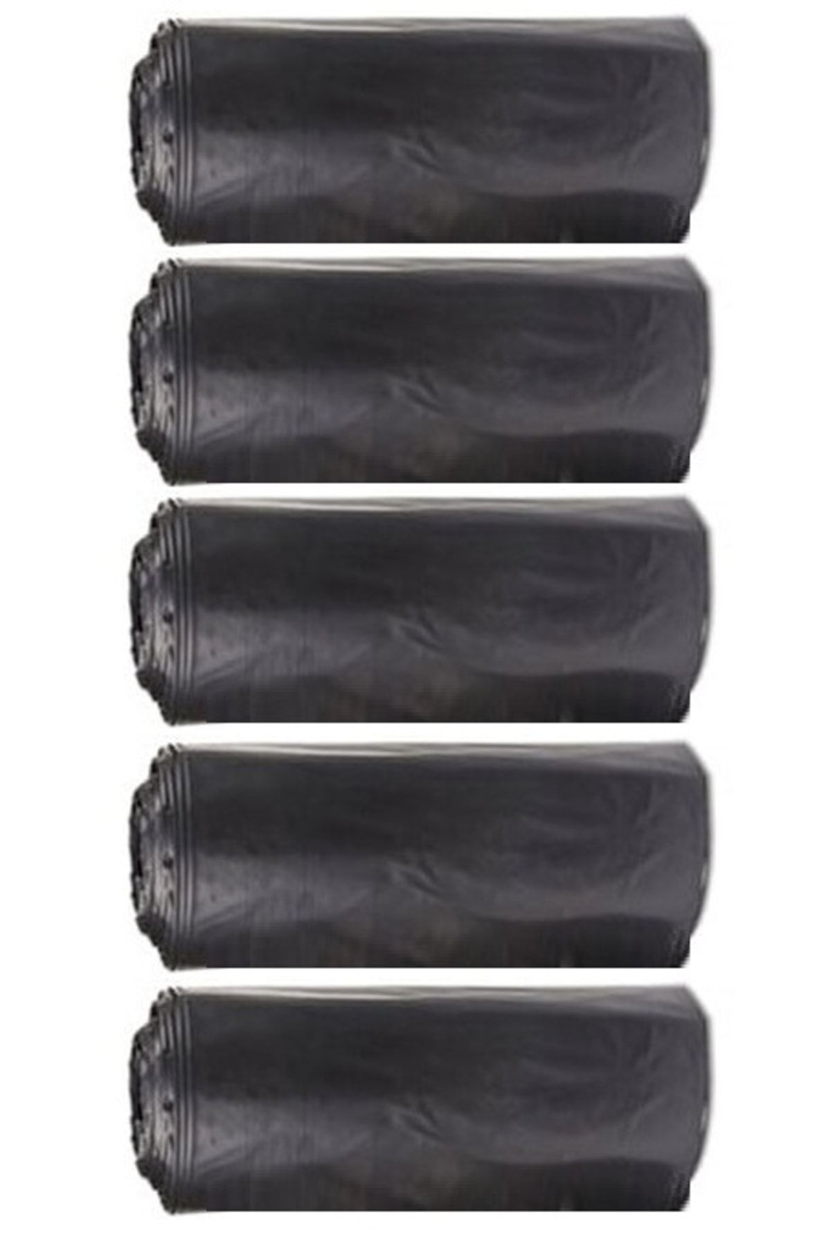 Eymarmarket Ekstra Kalın J650 Jumbo Boy Çöp Poşeti 80*110 Cm 10 Lu Rulo 5 Pak