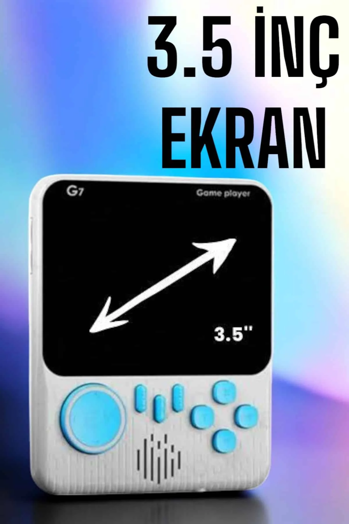 El Atarisi 3.5 Inç Ekran Çift Konsol 666 Adet Oyun Gamepad