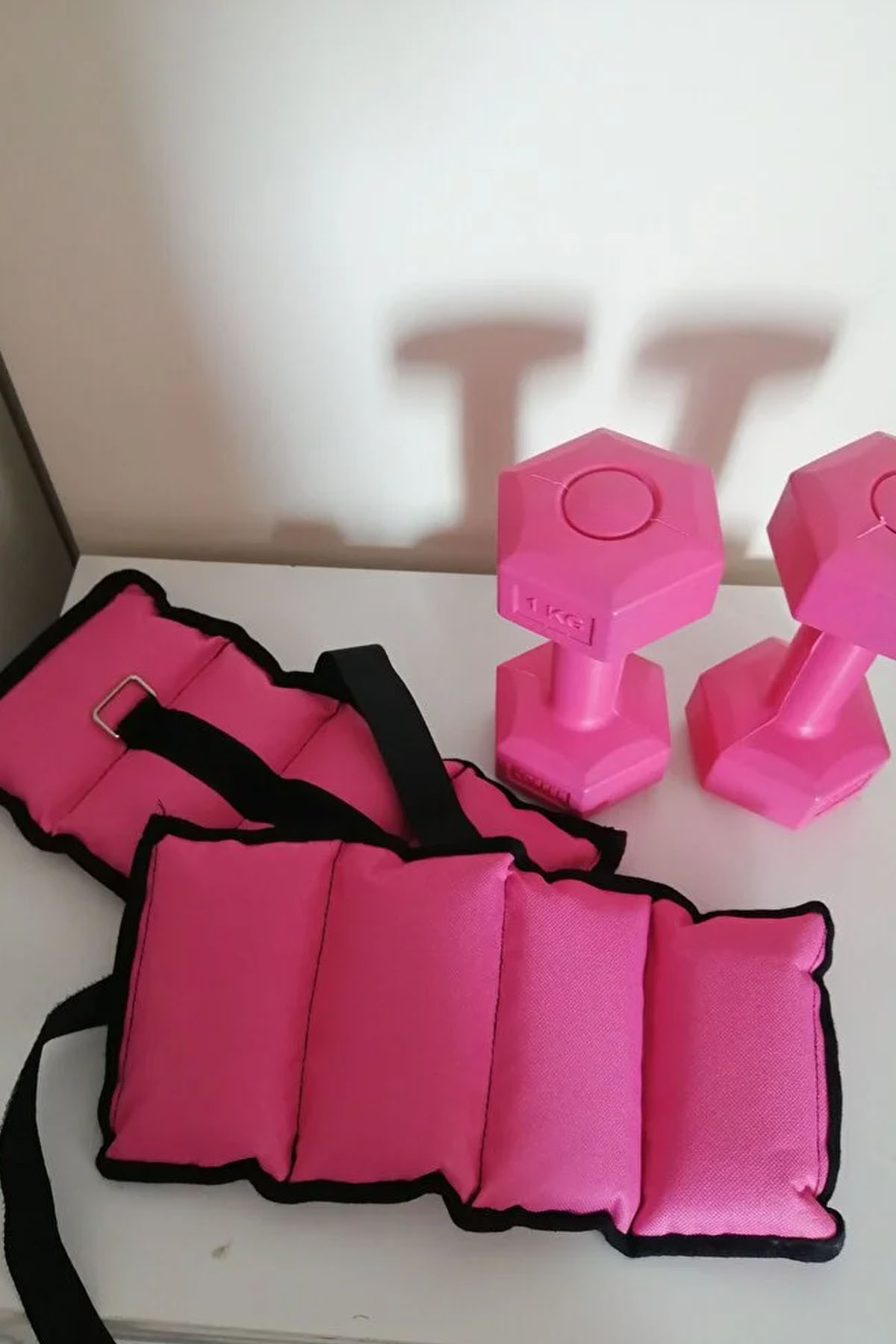 Jet El Ayak Ağırlığı & Dambıl Ağırlık Seti, 1 Kg X 2 Adet El Ayak Bil