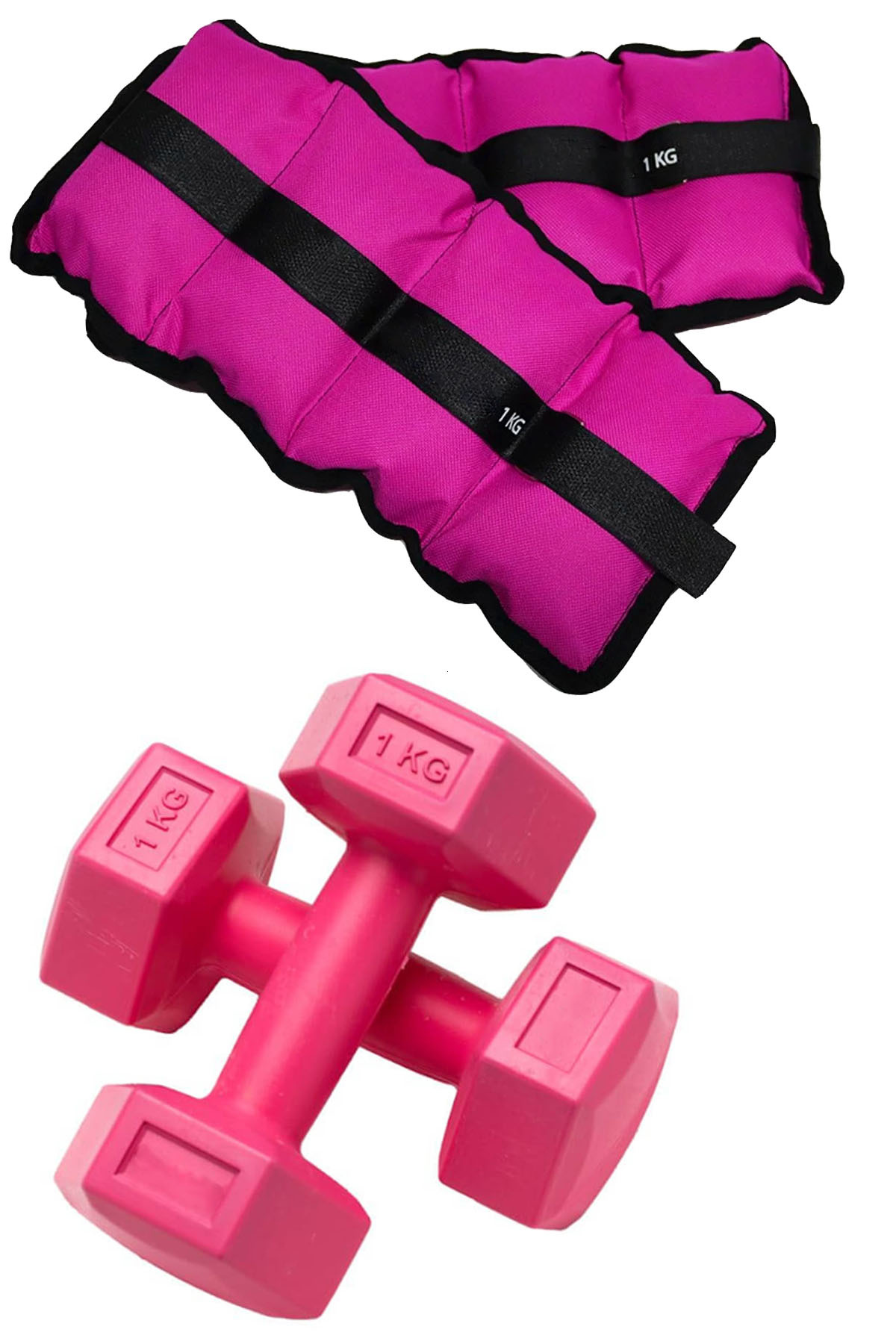 Jet El Ayak Ağırlığı & Dambıl Ağırlık Seti, 1 Kg X 2 Adet El Ayak Bil