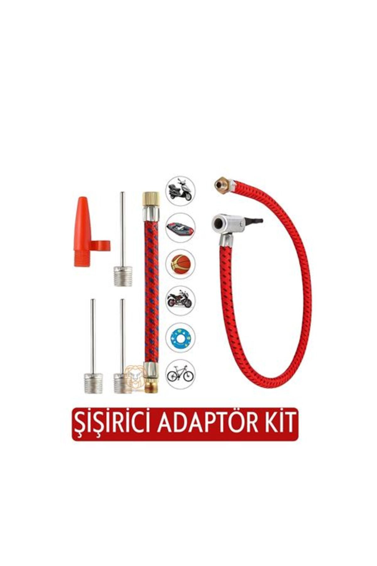 El Ayak Pompaları Iğne Hortum Şişirme Kiti