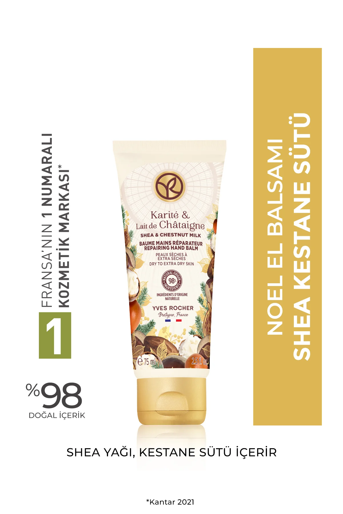 El Balsamı- Shea ve Kestane Sütü- 75ml-92907