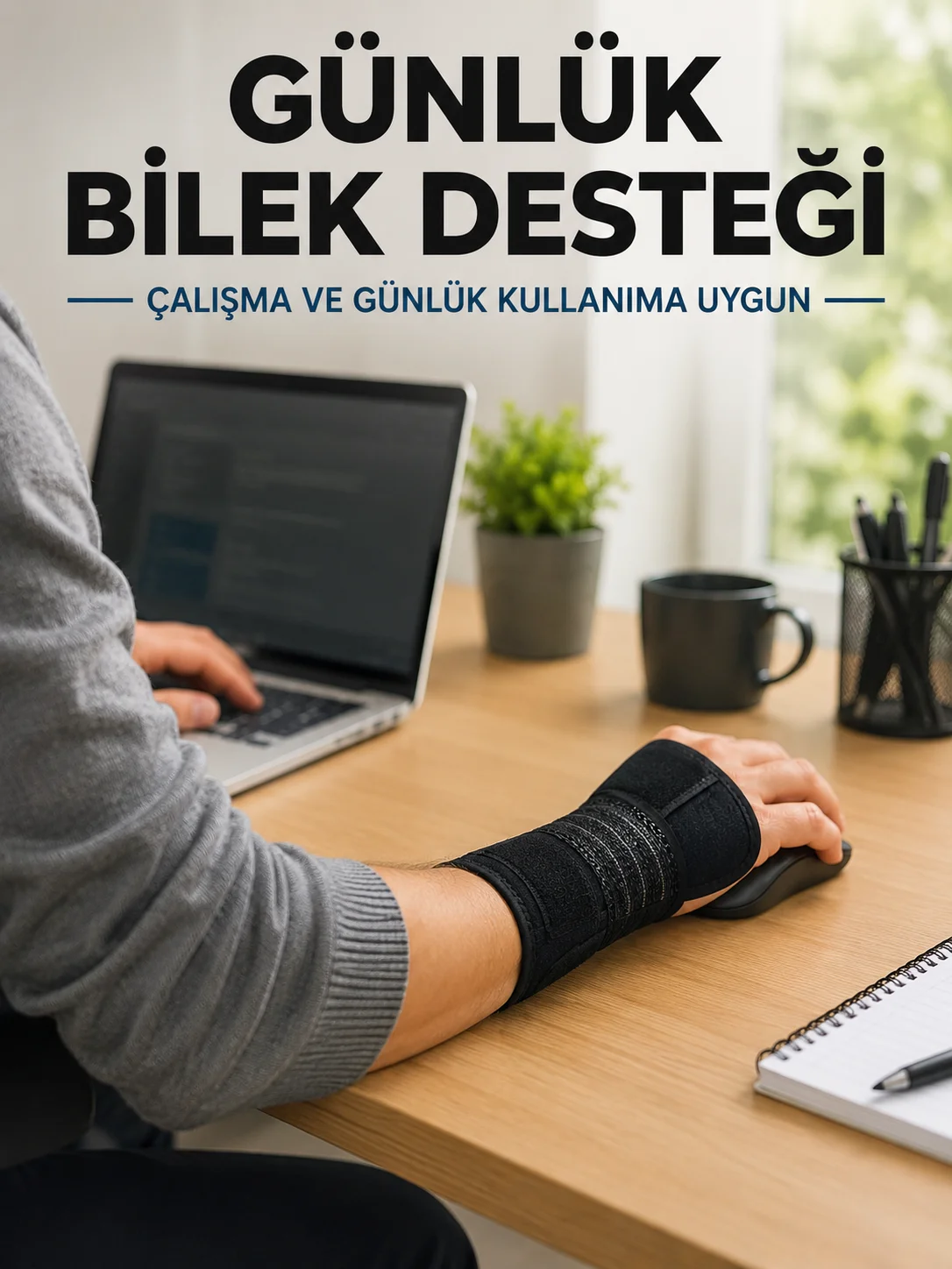 El Bilekliği Avuç İçi Metal Destekli Uzun Ayarlanabilir Bilek Koruyucu Fiyatı, Yorumları ve Özellikleri
