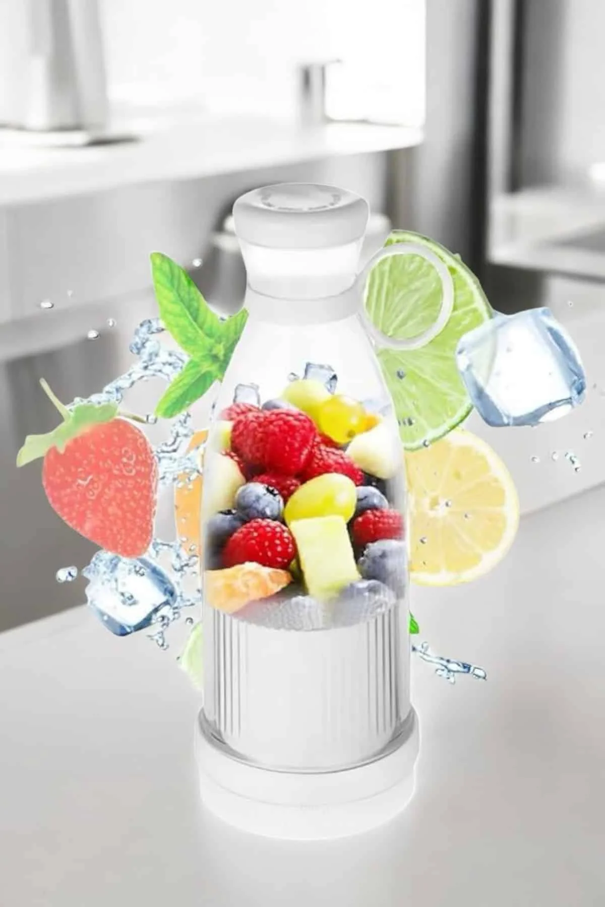 El Blender Bardak Blender Şarjlı Taşınabilir Meyve Sıkcağı Smooth