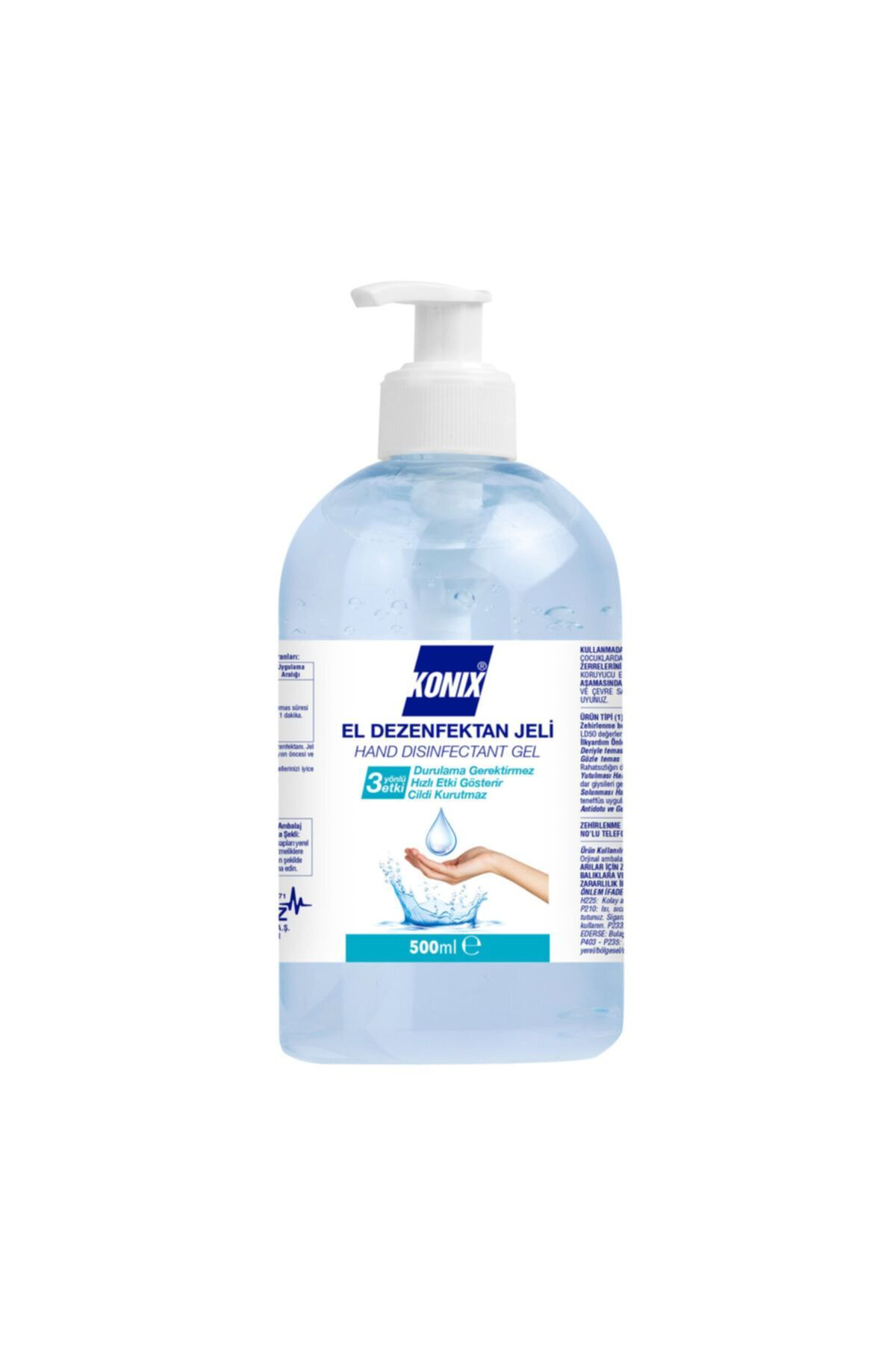 Konix El Dezenfektan Jeli 500 Ml