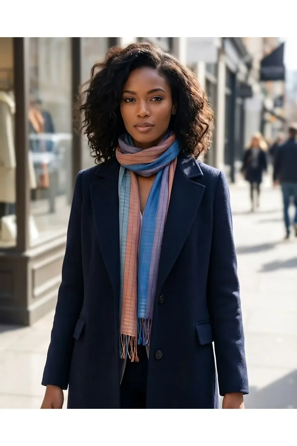 El dokuma floş ipek şal