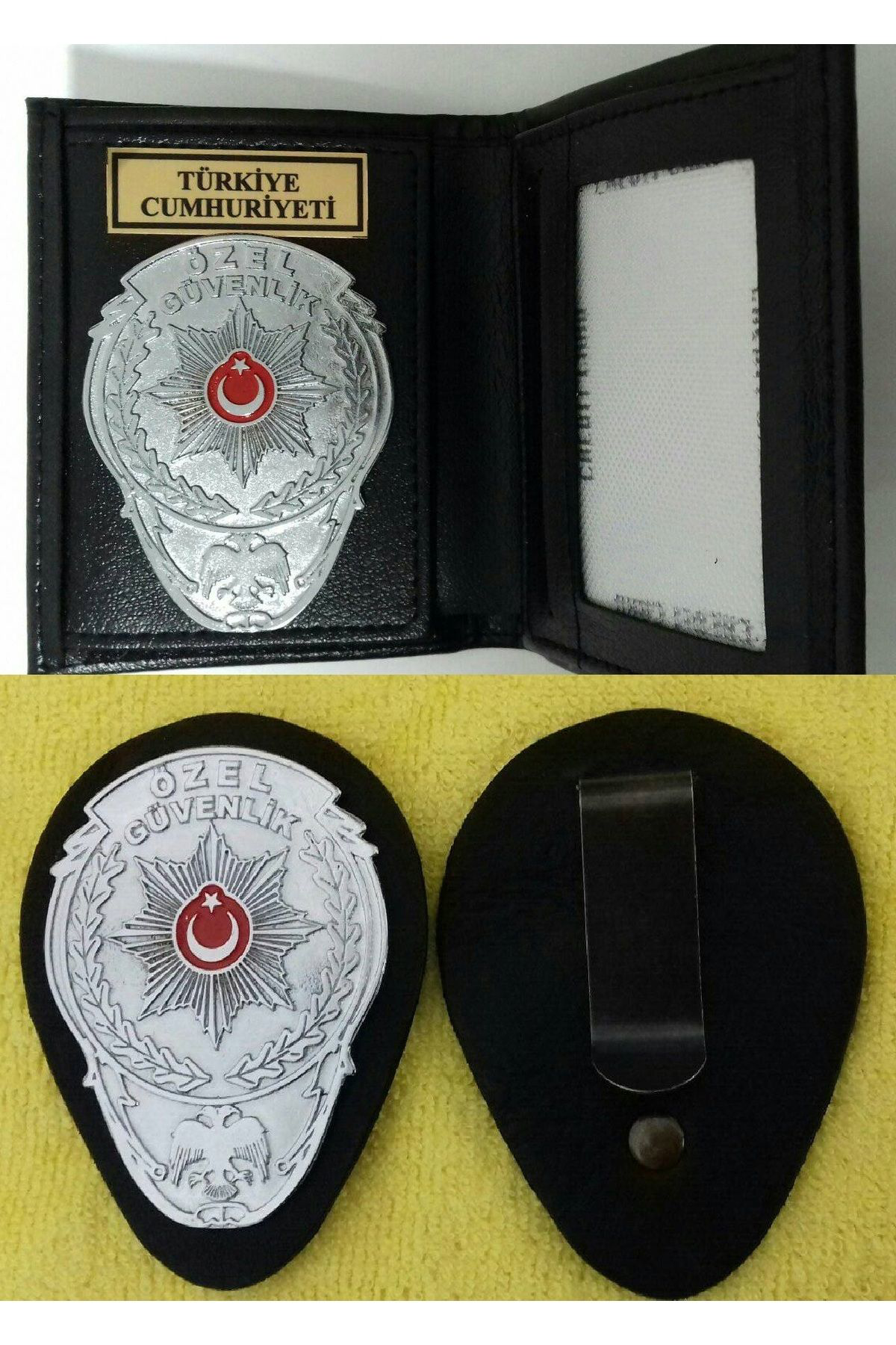 Aldatmaz Askeri Malzeme El Emegi Tasarim.Özel Güvenlik Rozetli Cüzdani Ve Kemer Rozeti Sa