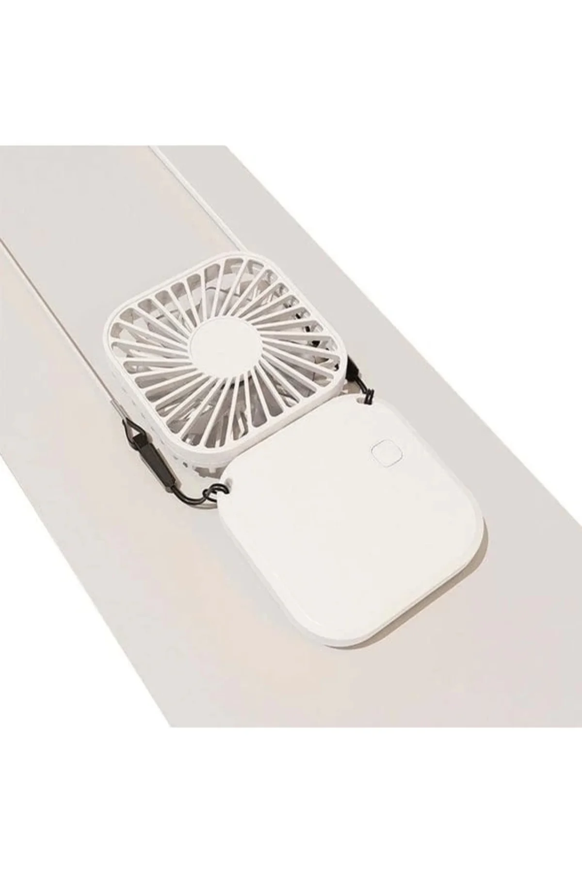 El Fanı Mini Masaüstü Ve Boyun Askılı Fan Portatif Şarjlı 3 Kadem