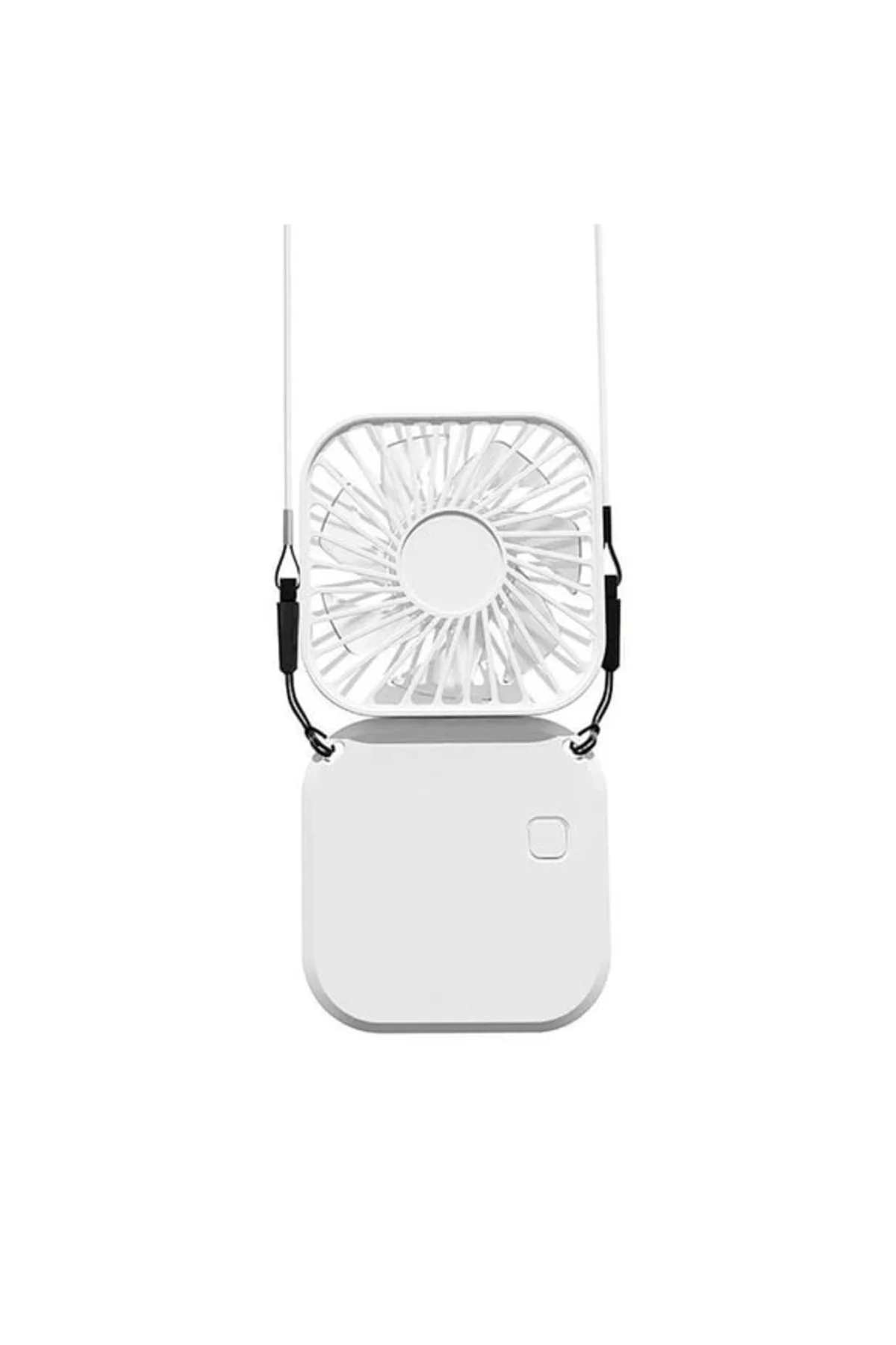 El Fanı Mini Masaüstü Ve Boyun Askılı Fan Portatif Şarjlı 3 Kadem