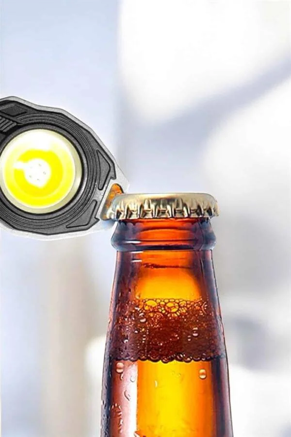 El Feneri Acil Işık Seti - Çok İşlevli Anahtarlık Feneri | LED, Düdük, Tornavida, USB Şarj