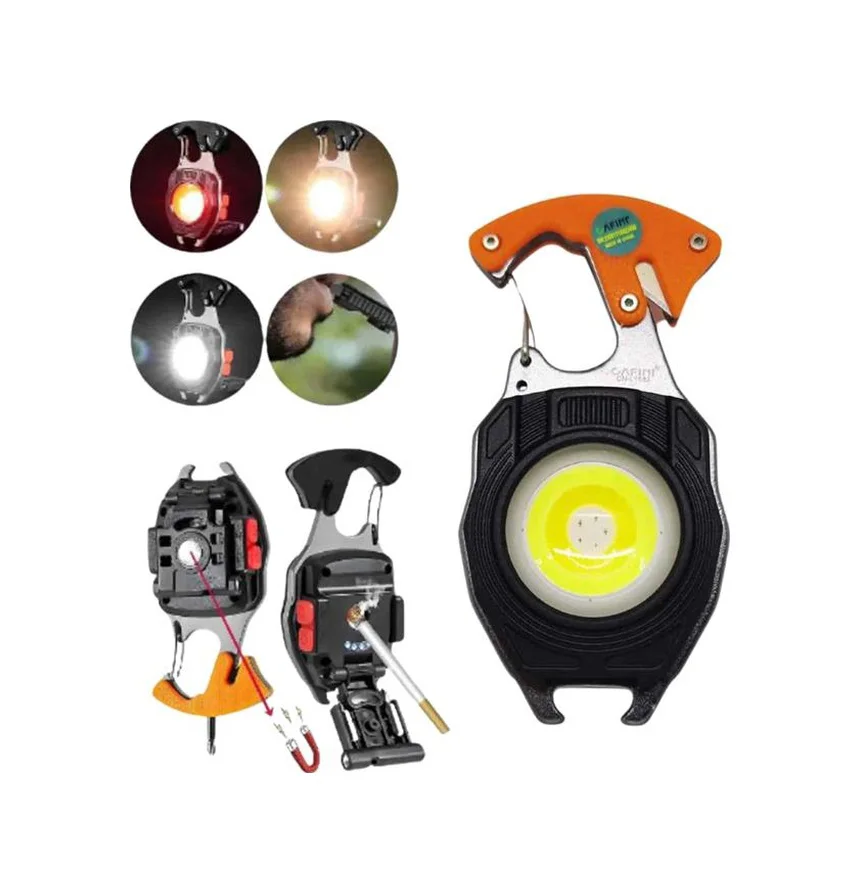 El Feneri Led Anahtarlık Çok Fonksiyonlu Mini Çakmak Özellikli - Lisinya Diğer
