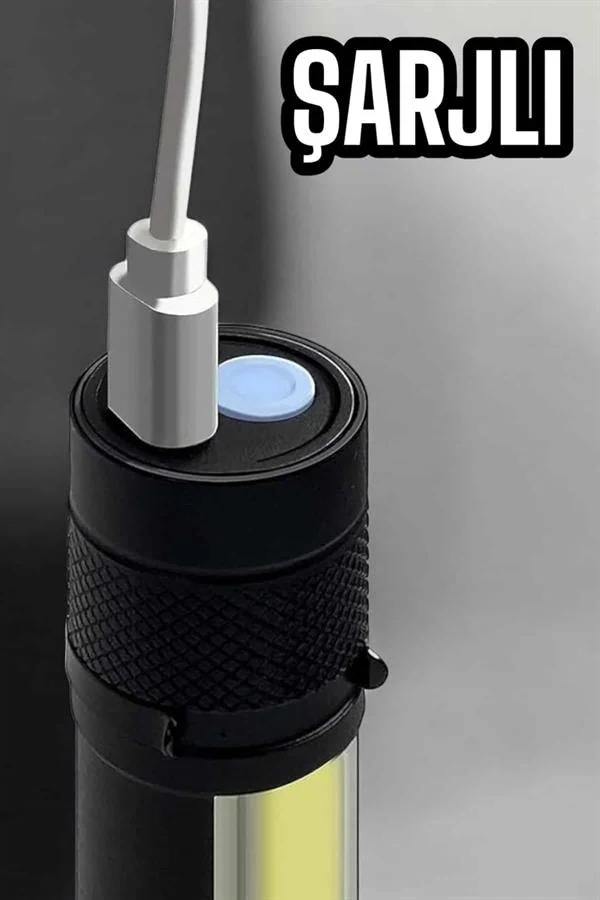 El Feneri Led USB Şarjlı Zoom Mini Led Işık Acil Durum Feneri Fiyatı, Yorumları ve Özellikleri