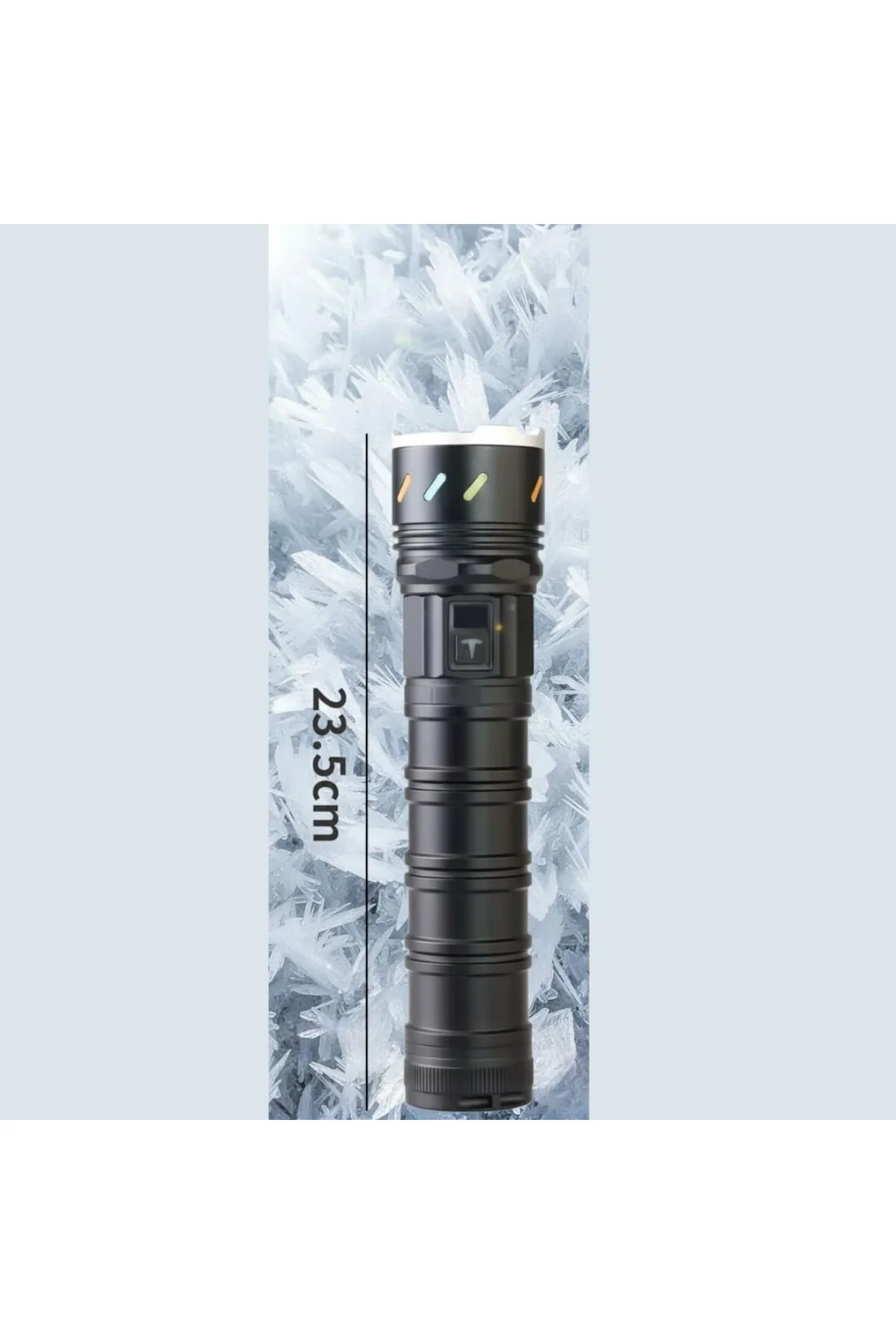El Feneri Led USB ŞARJLI-Ultra Güçlü Parlak 18.650 7.200 mAh Büyü