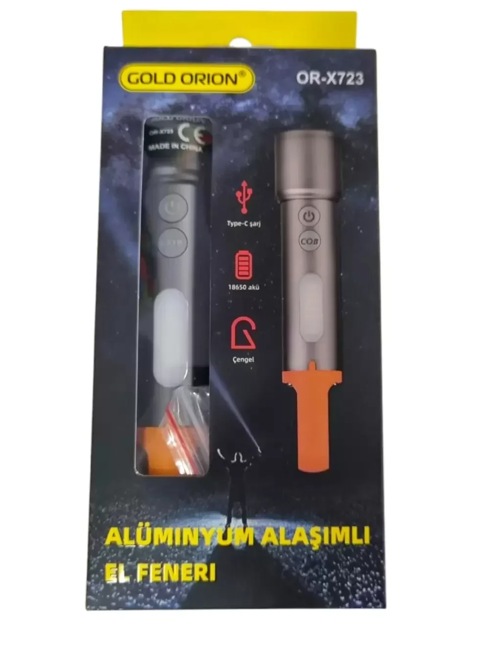El Feneri X723 Cb-x723 Taktik Feneri Askeri Meşale Bx40 Fiyatı, Yorumları ve Özellikleri