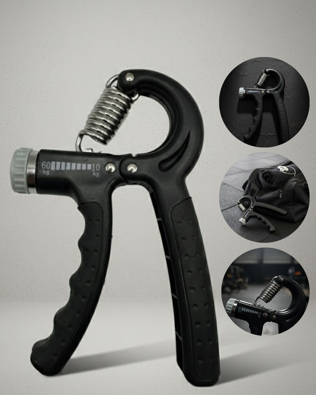 El Güçlendirme Aleti Sayaçlı Ayarlanabilir Direnç Paslanmaz Çelik