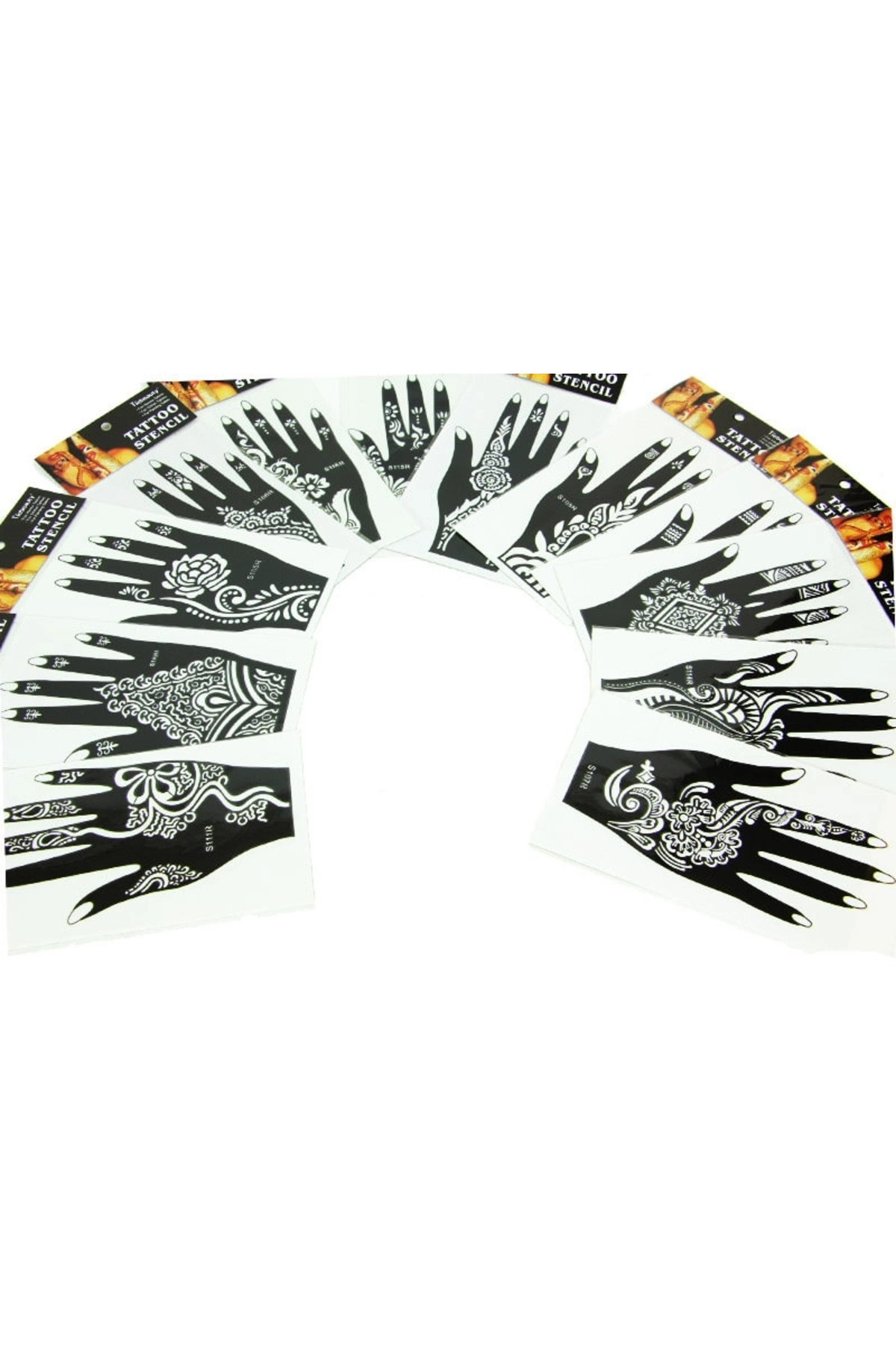 El Kına Kalıbı 12'li Set ( Lisinya )