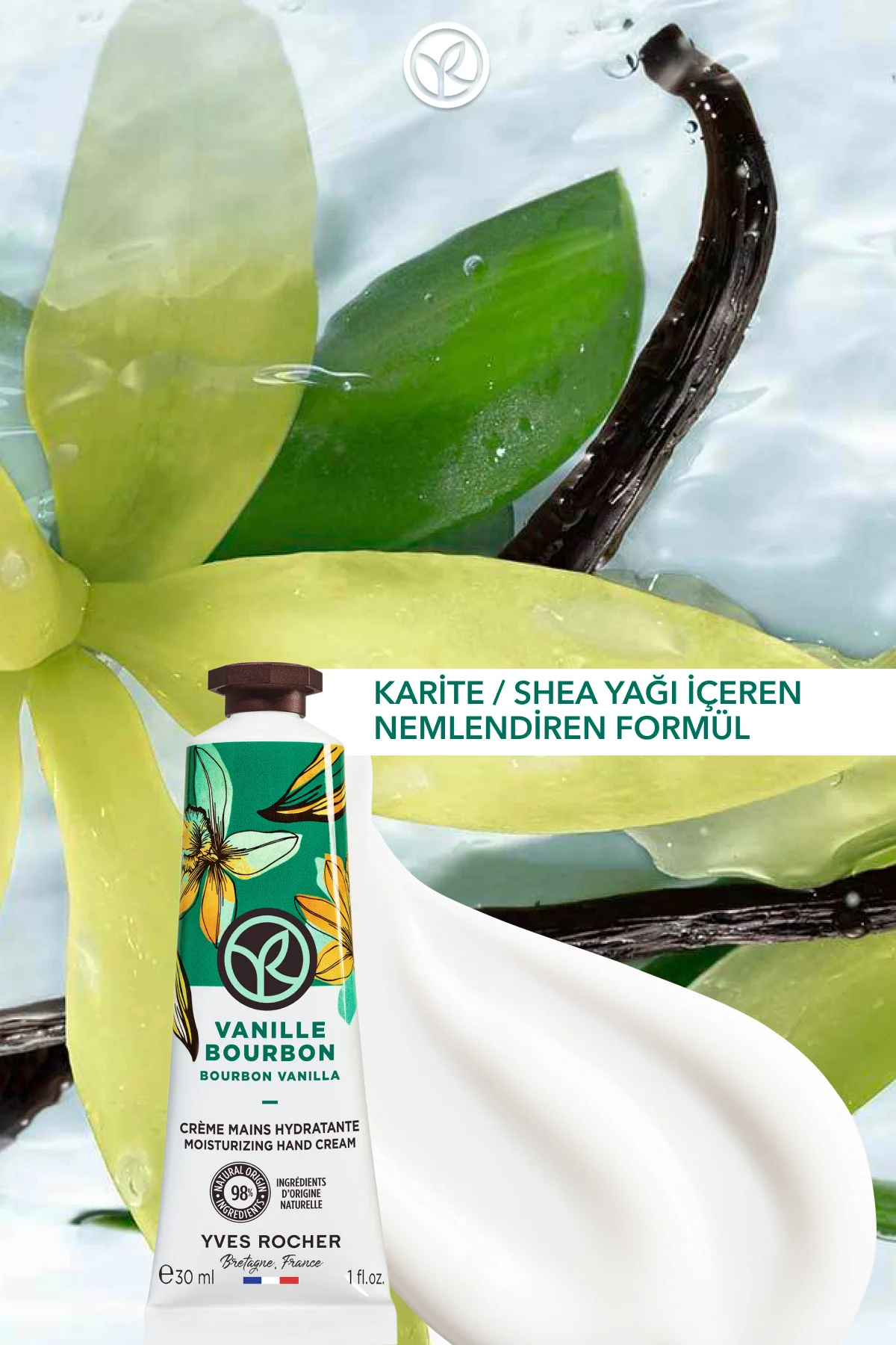 El Kremi- Nemlendirici Besleyici Egzotik Vanilya- Vegan-30ml