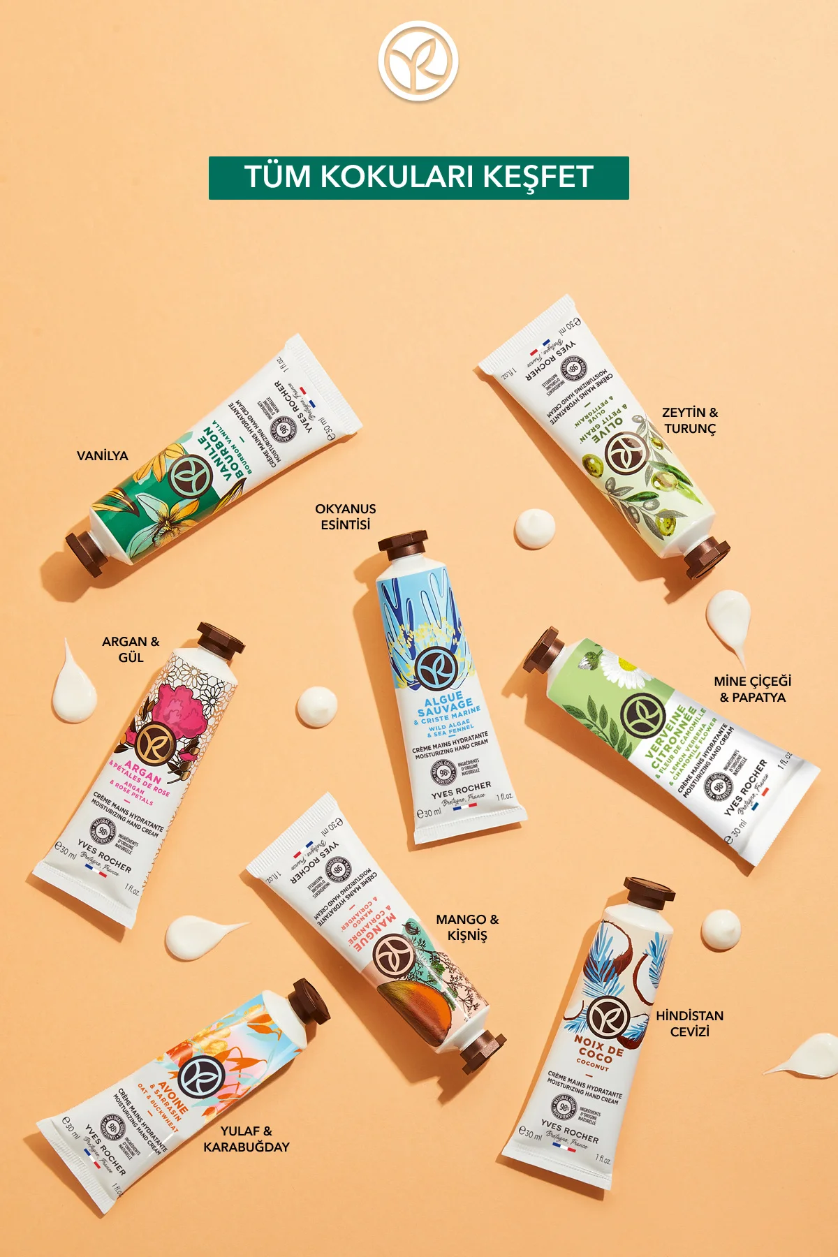 El Kremi- Nemlendirici Besleyici Egzotik Vanilya- Vegan-30ml