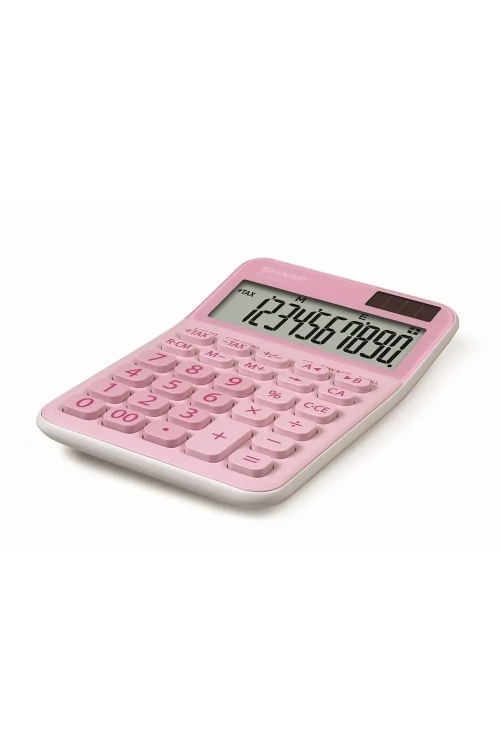 El-m335bpk 10 Hane Masaüstü Hesap Makinesi - Pembe