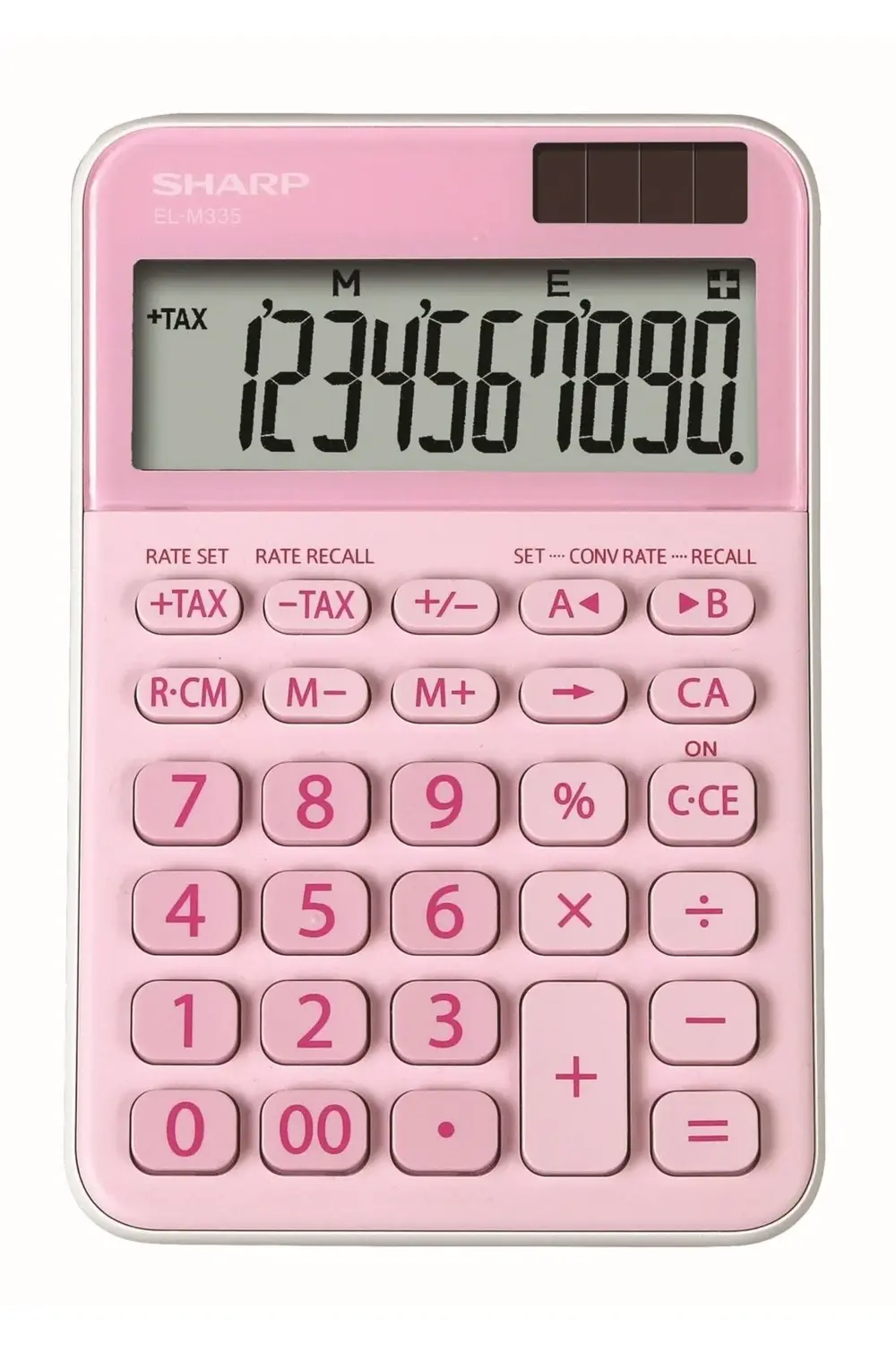 El-m335bpk 10 Hane Masaüstü Hesap Makinesi - Pembe