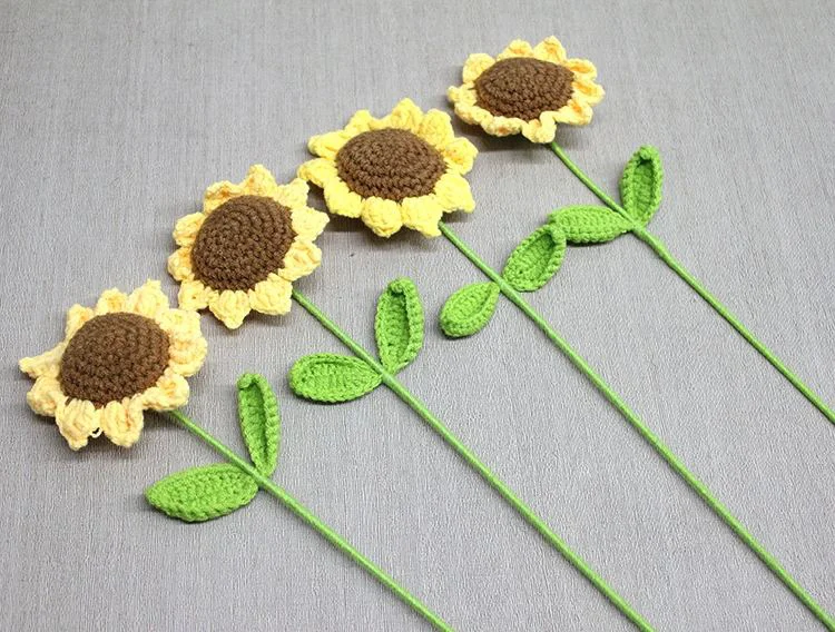 El Örgüsü Ay Çiçeği Dekoratif Ürün - Alk4976, 40*9 Cm Fiyatı, Yorumları ve Özellikleri