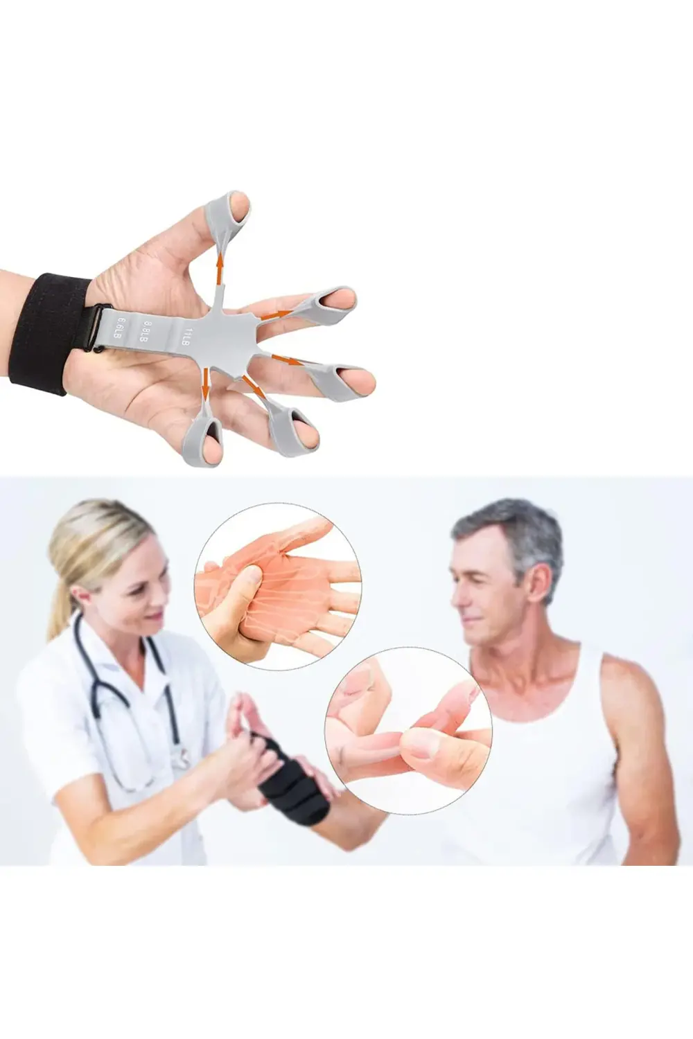 El Parmak Fizik Tedavi Egzersiz Aleti