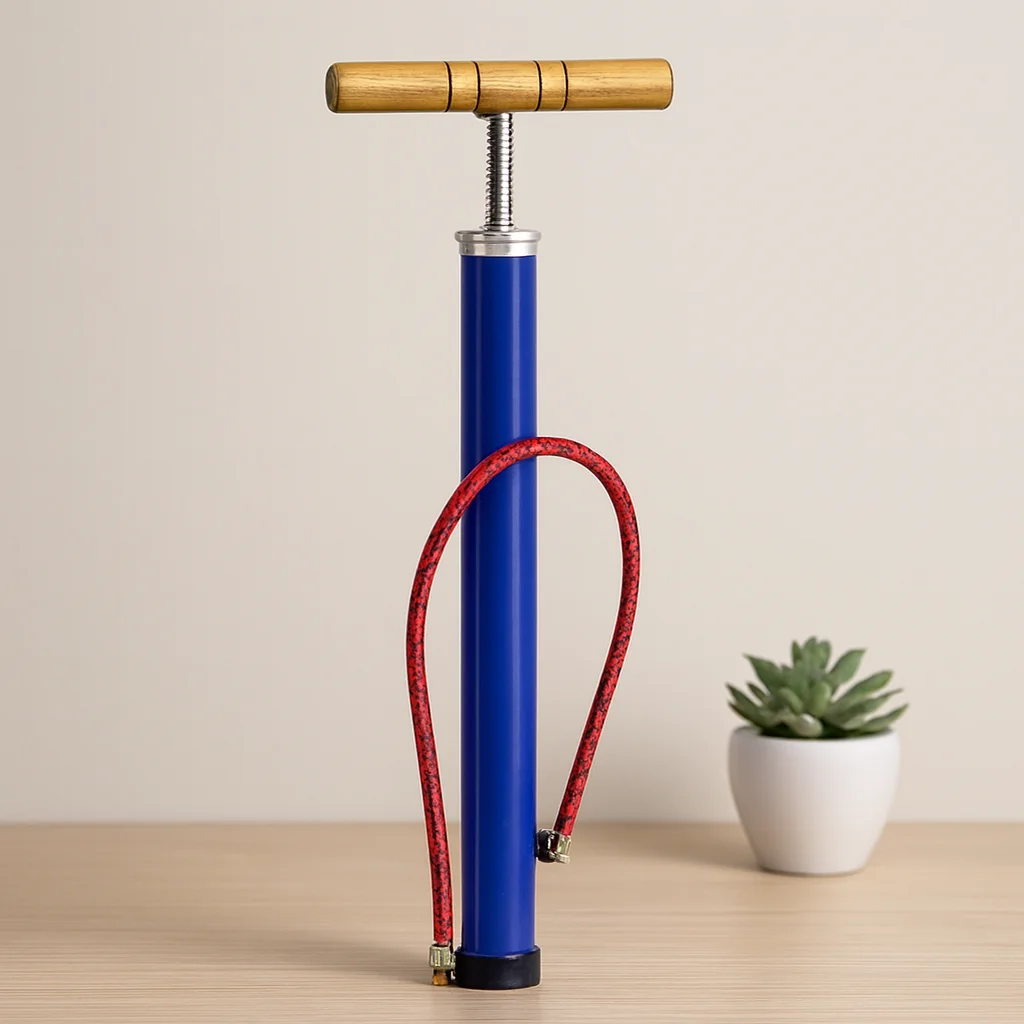 El Pompası 55 cm Metal Gövde Ahşap Kol (Bisiklet/Top/Motor) Fiyatı, Yorumları ve Özellikleri