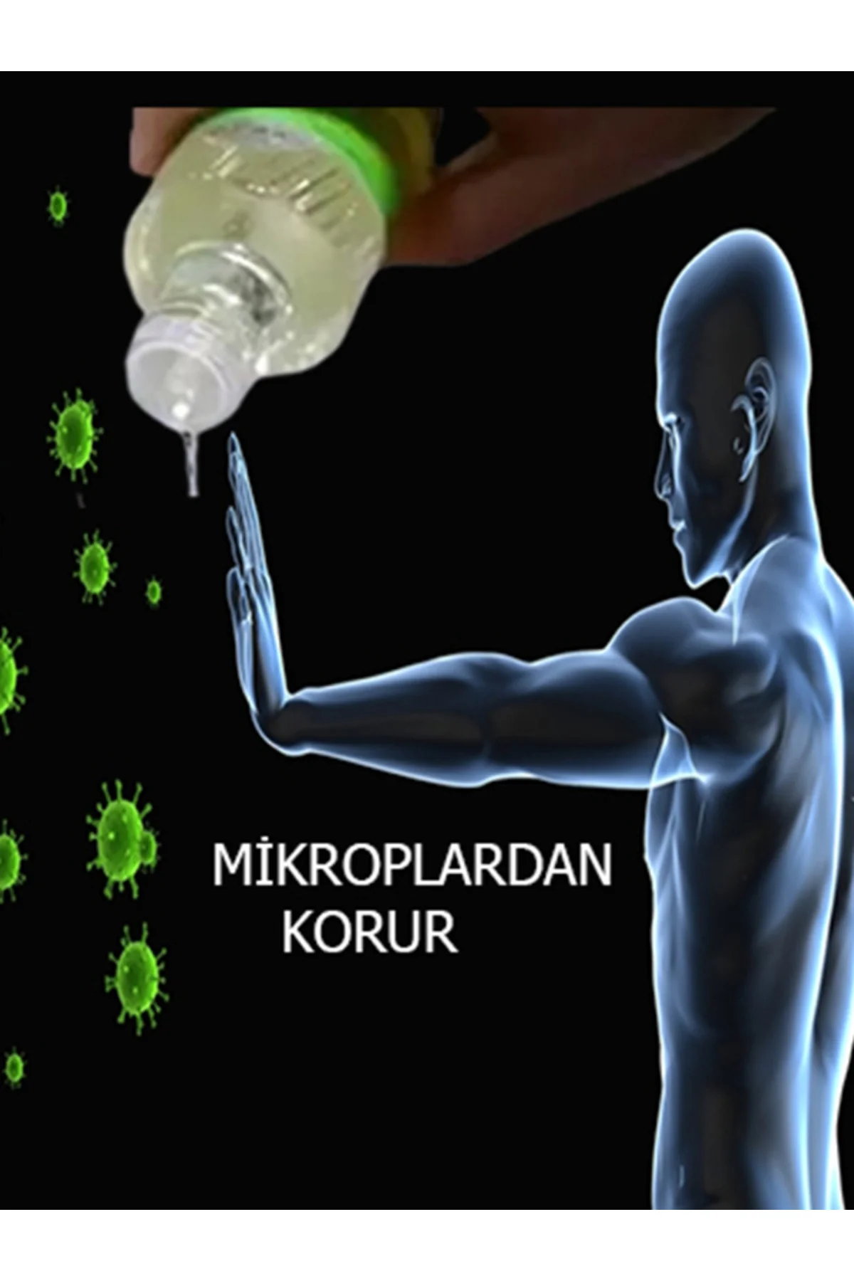 El Ruha Ceviz Kabuğu 70° Kolonyası 500 ml Özel Baskılı Cam Şişe