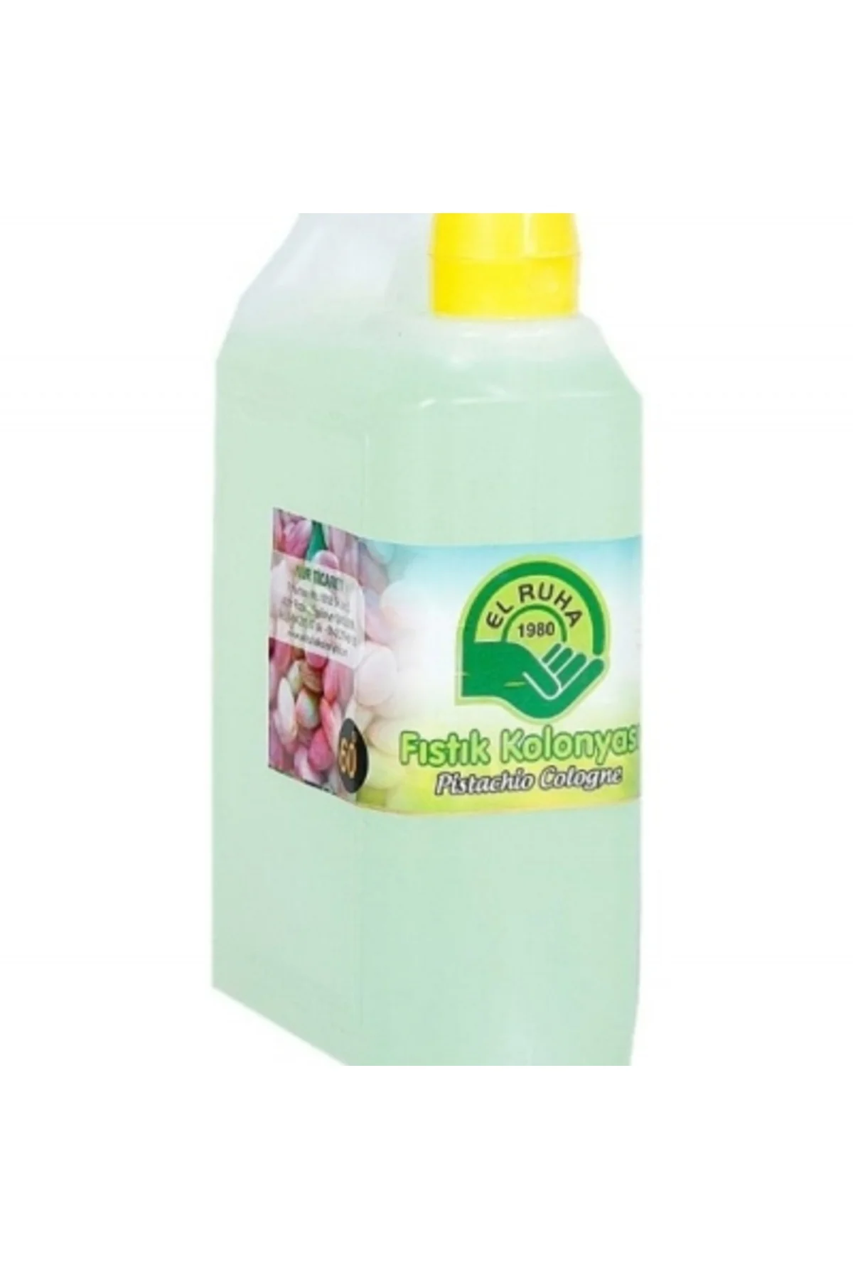 El Ruha Fıstık Kolonyası 60° Çanta (Bidon) 900ML