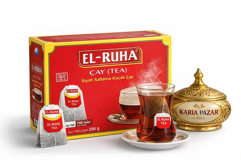 EL-Ruha Kaçak Siyah Sallama Çay 100’lü