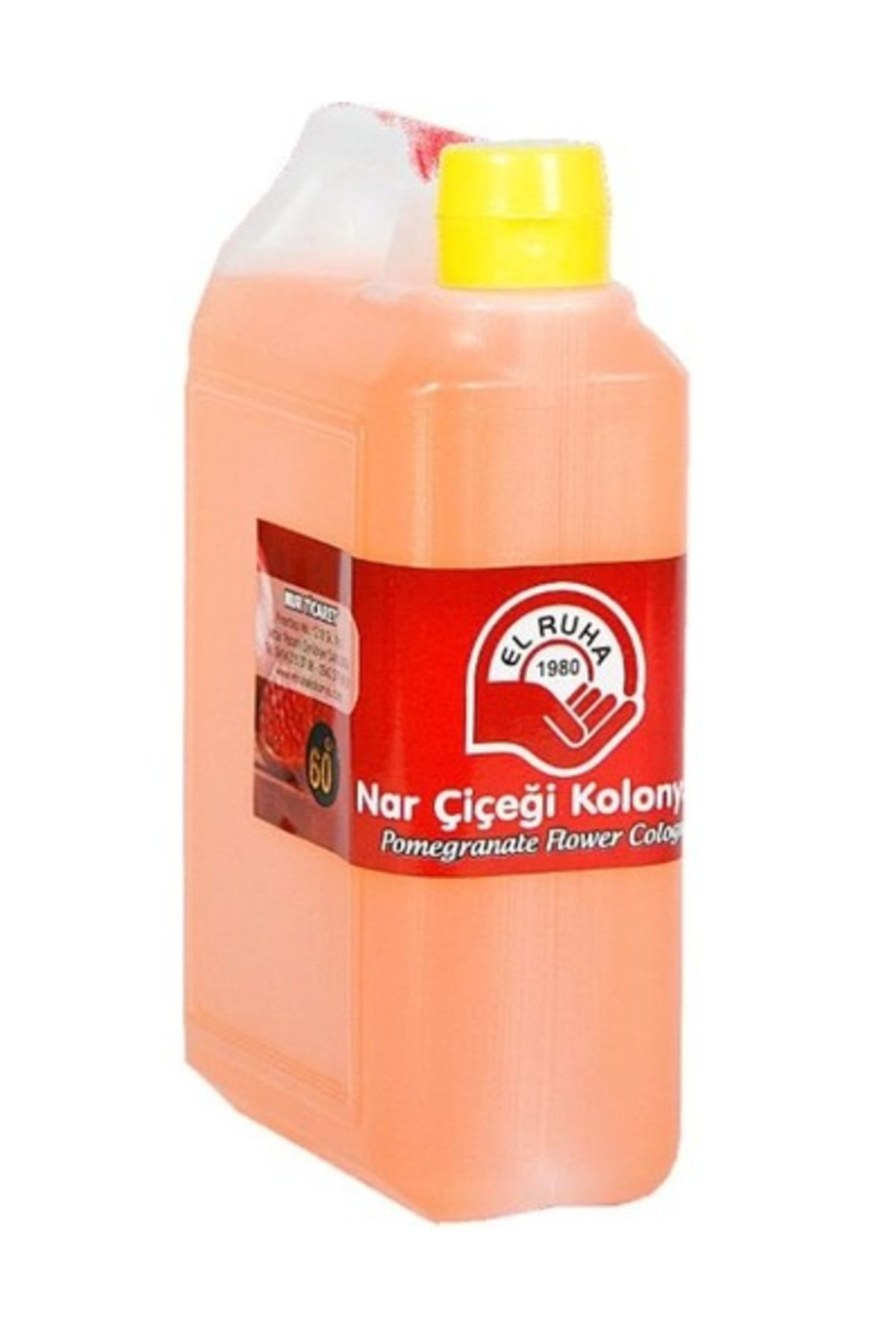 El Ruha Nar Çiçeği Kolonyası 60° Bidon (Çanta)