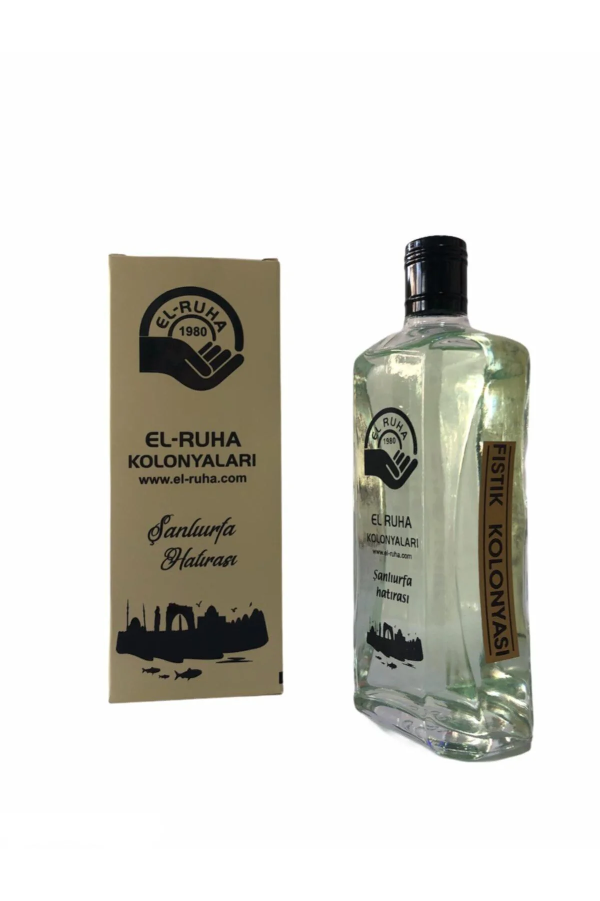 El-ruha Özel Mardin Parfüm Kokulu 70° Kolonya 300ml Özel Baskılı 