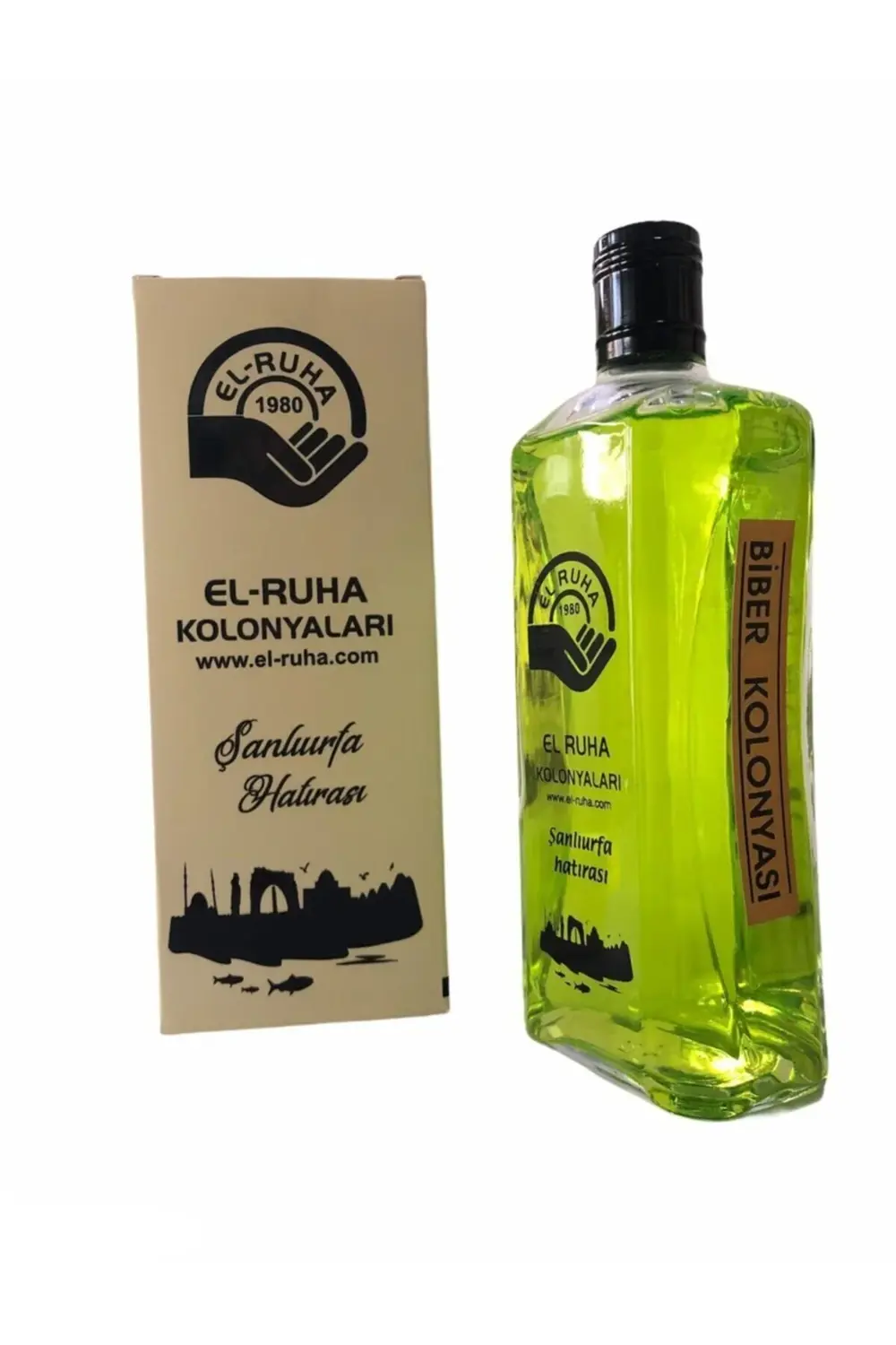 El-ruha Özel Mardin Parfüm Kokulu 70° Kolonya 300ml Özel Baskılı