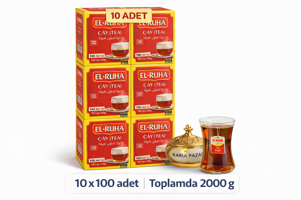 EL-Ruha Sallama Çay 2g 1000 Adet