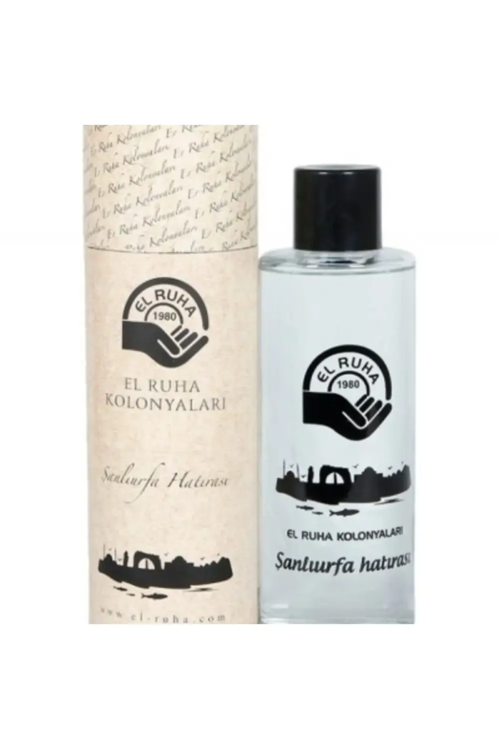 El Ruha Yasemin Kolonyası 70° 500 ml Özel Baskılı Cam Şişe