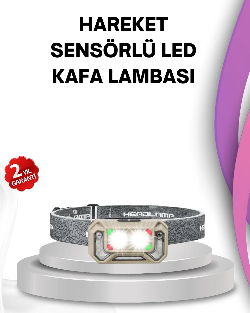 El Sallama Sensörlü LED Far Ayarlanabilir Işık Açısı - Wave Sensör Teknolojili Outdoor Aydınlatma