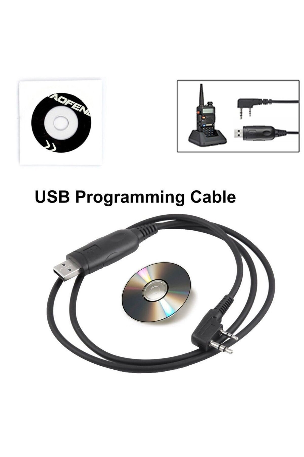 El Telsizi USB Girişli Data Kablosu
