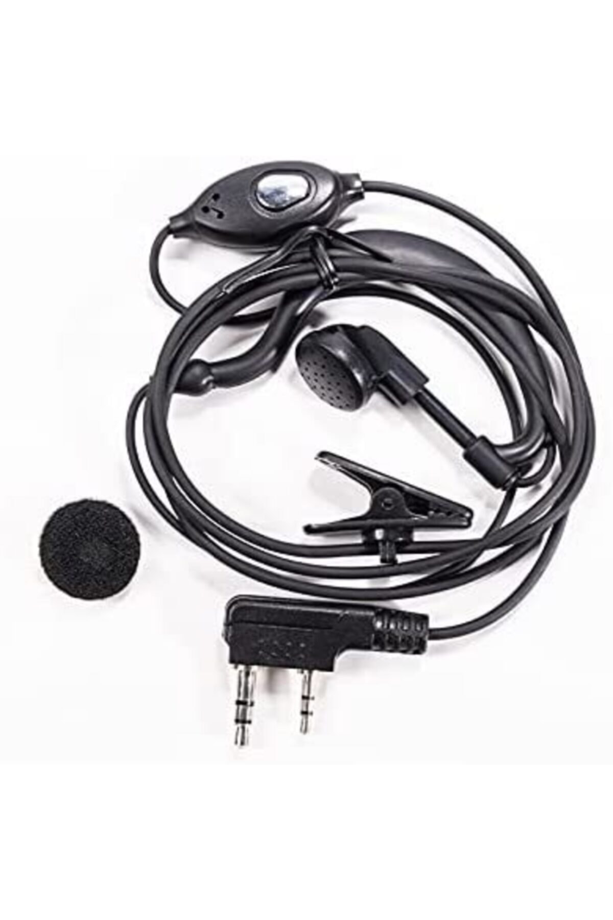 El Telsizleri Için Fiyat Performans Bas Konuş Siyah Kulaklık Mikr