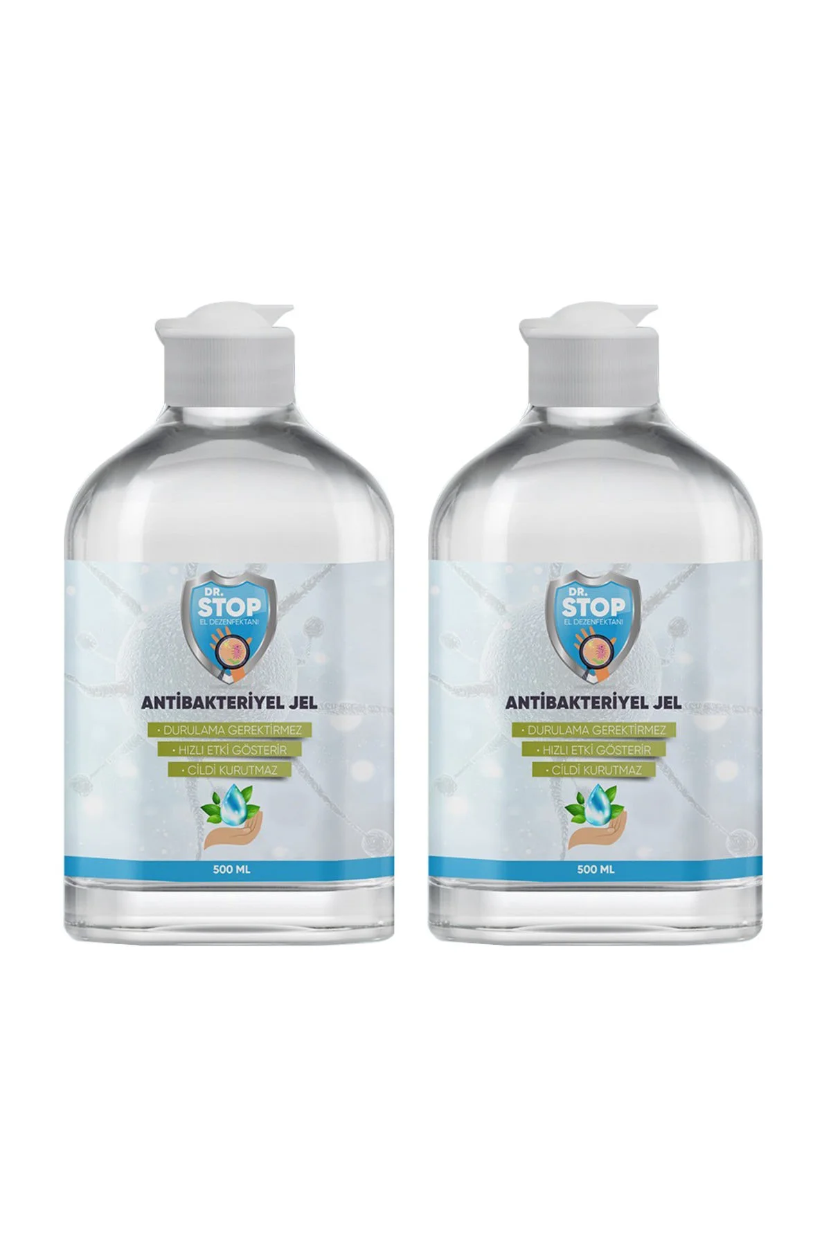 El Temizleme Dezenfektan Jeli 500 ml - 2'li