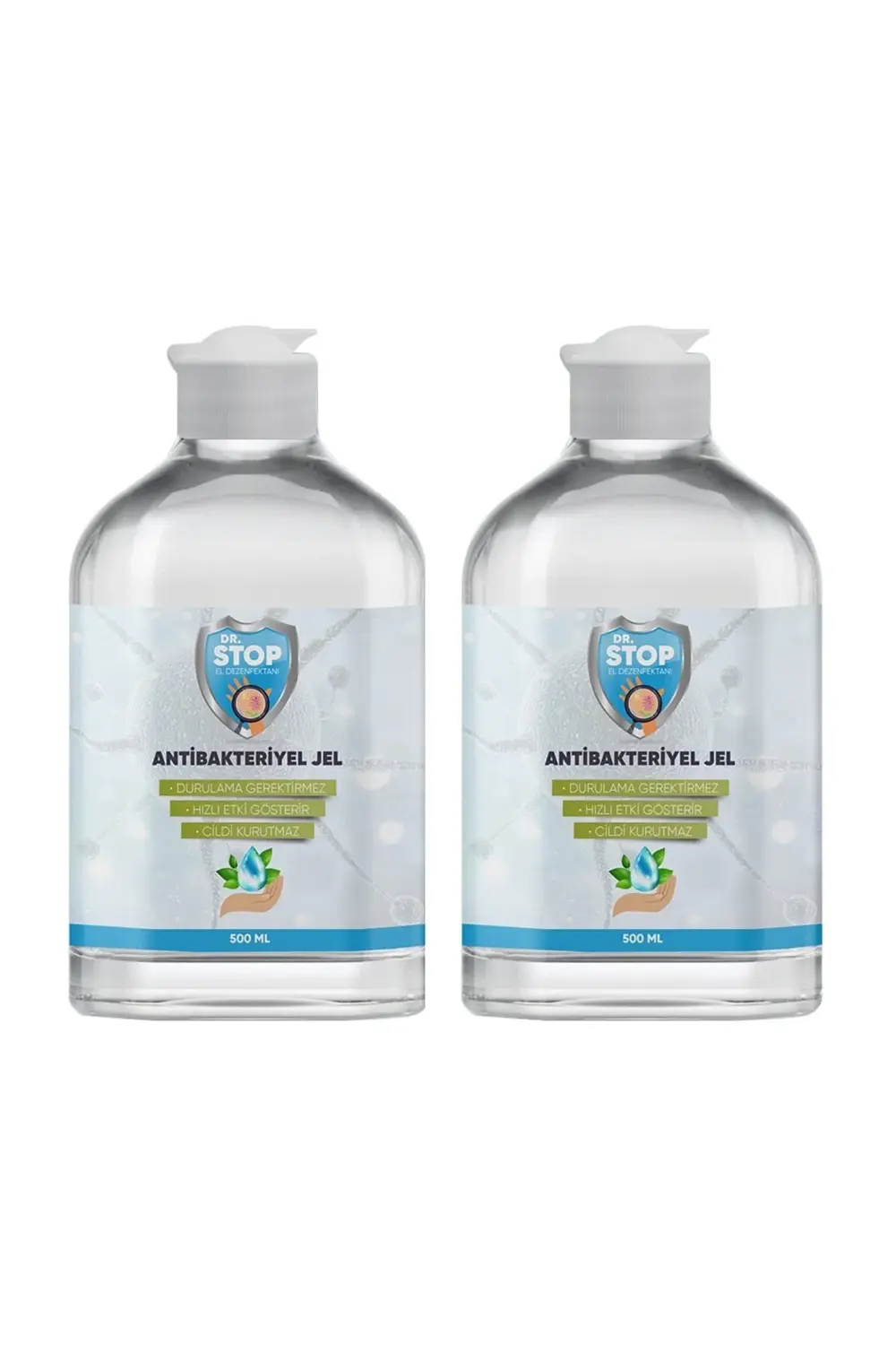 El Temizleme Dezenfektan Jeli 500 ml - 2'li