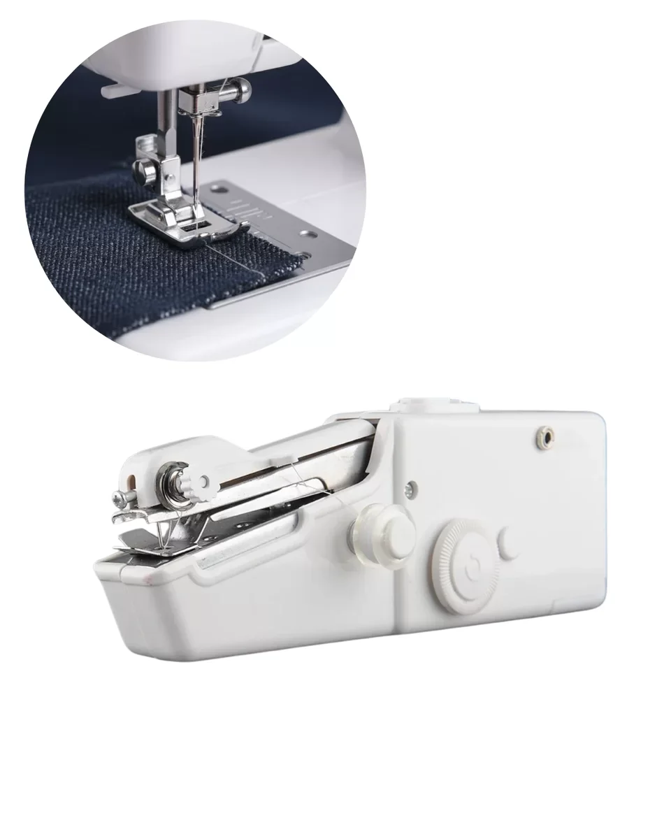 El Tipi Mini Dikiş Makinesi Perde ve Kıyafet Tamiri İçin