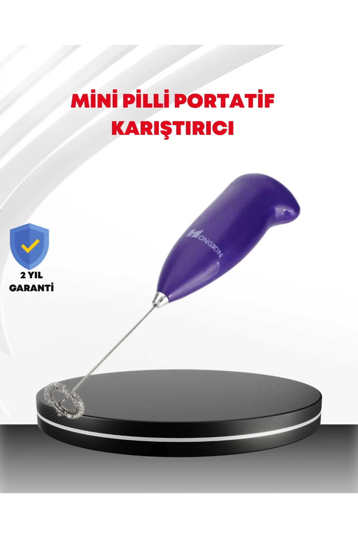 El Tipi Pratik Mikser – Kahve, Süt, Bebek Maması ve Yumurta Çırpı