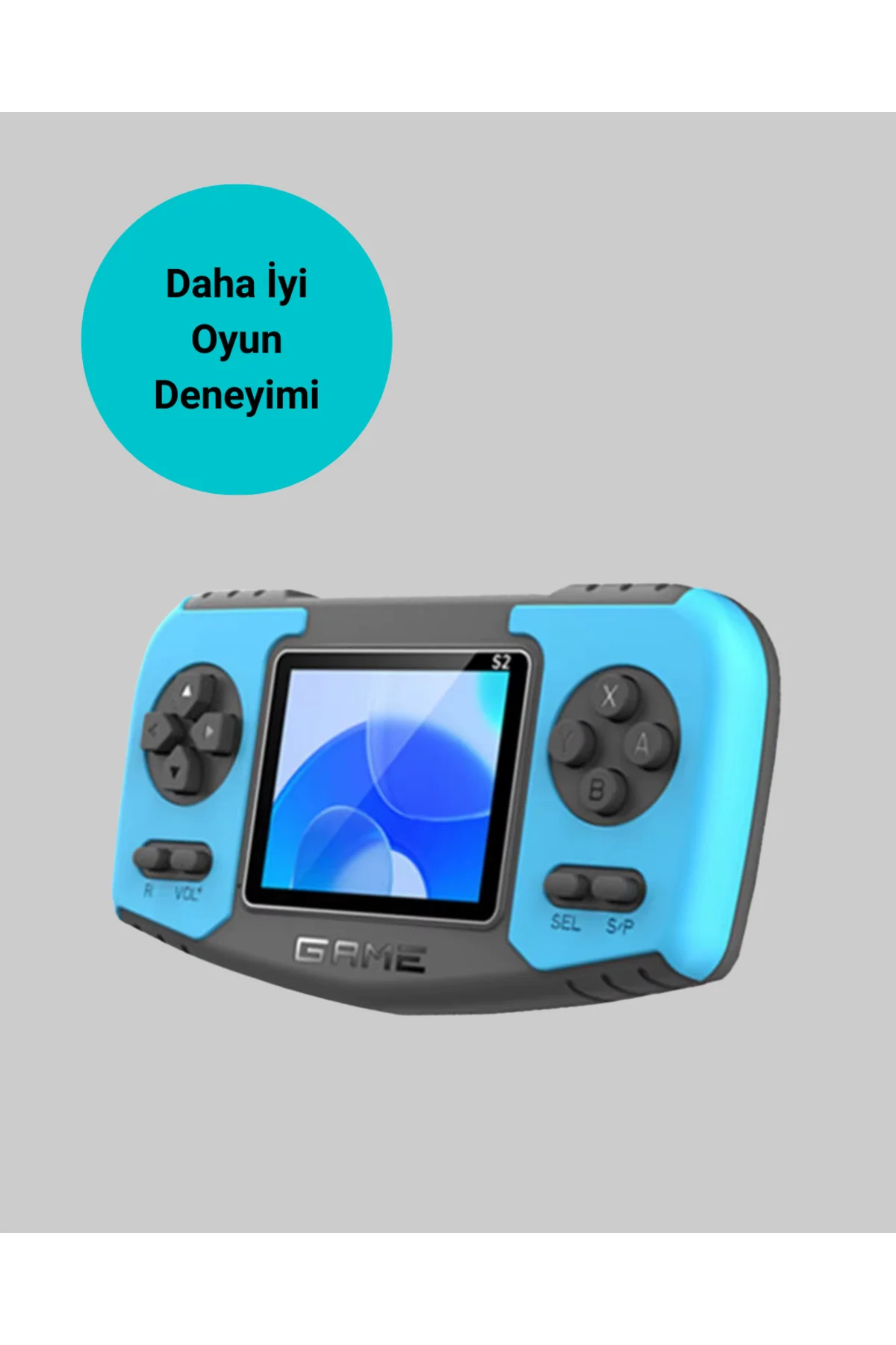 El Tipi Retro Oyun Konsolu Çocuklara Özel Portatif Oyun Makinesi 