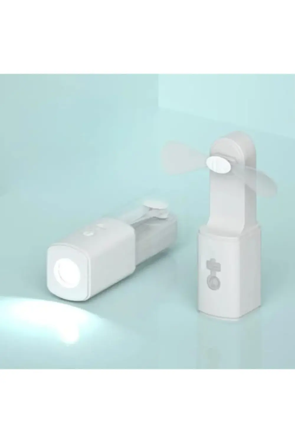 El Tipi Taşınabilir Mini Çanta Fanı - Şarj Edilebilir USB Kişisel