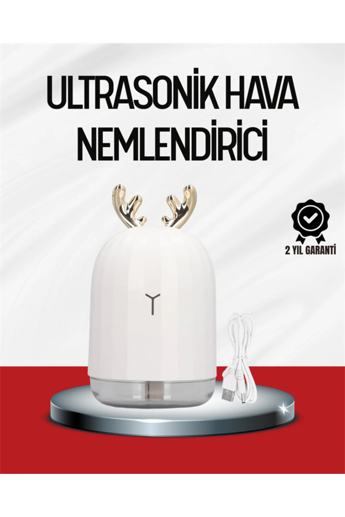 El Tipi USB Mini Soğuk Mist Nemlendirici 220 ml Tank