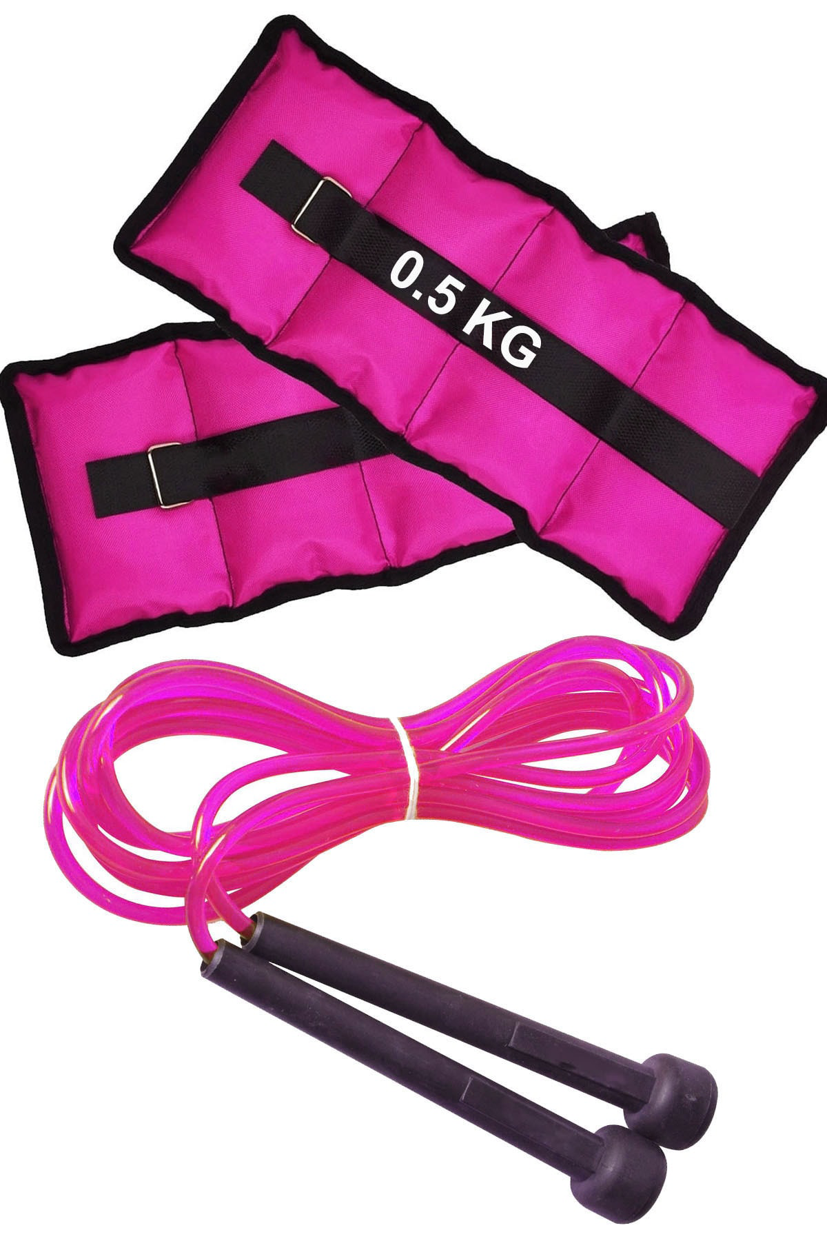 Jet El Ve Ayak Bilek Ağırlığı 2X0.5 Kg Kum Torbası Ağırlık Seti Atlam