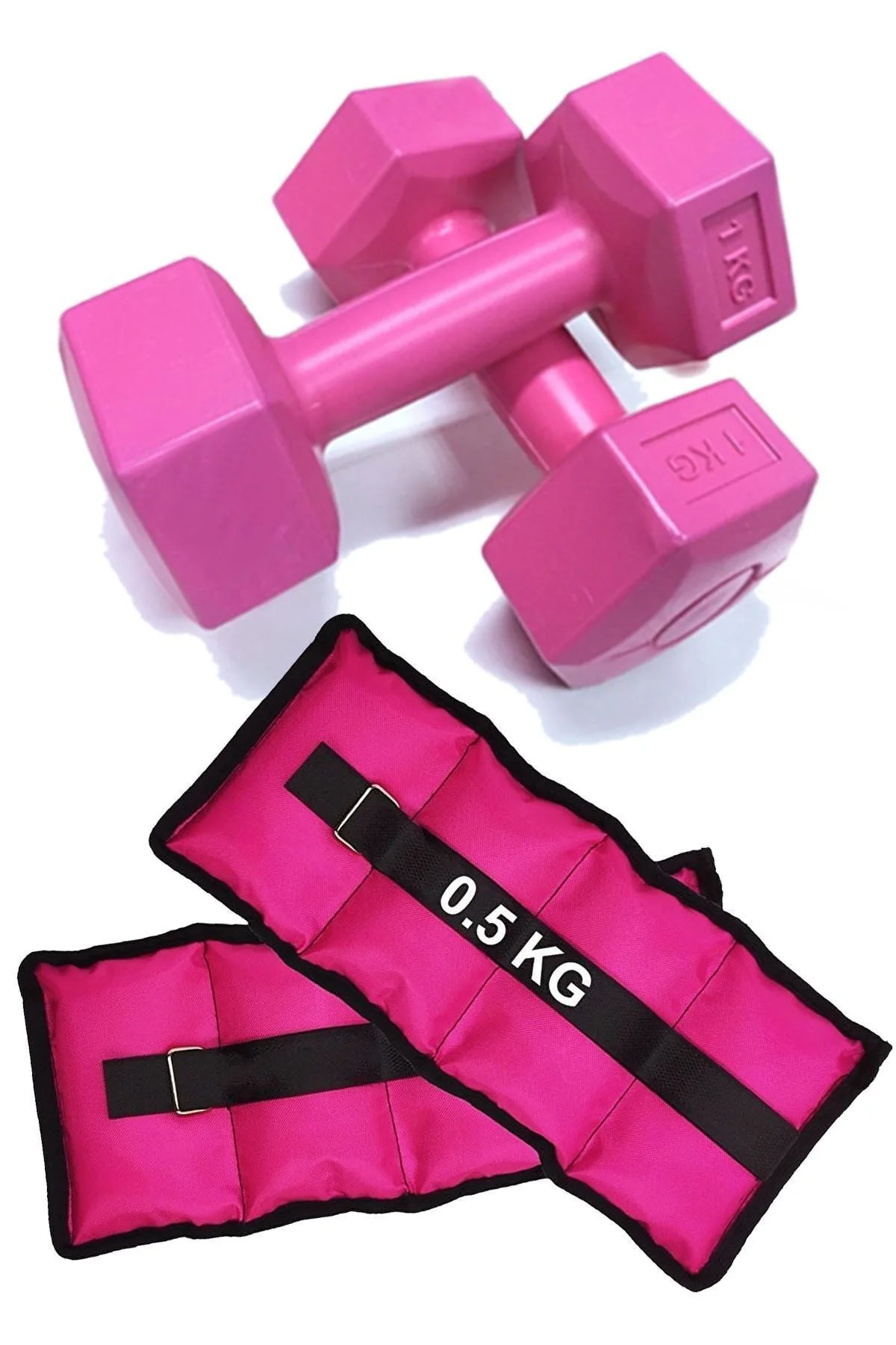 El Ve Ayak Bilek Ağırlığı 2x1 Kg Kum Torbası Ve 2x0.5kg Dambıl Du