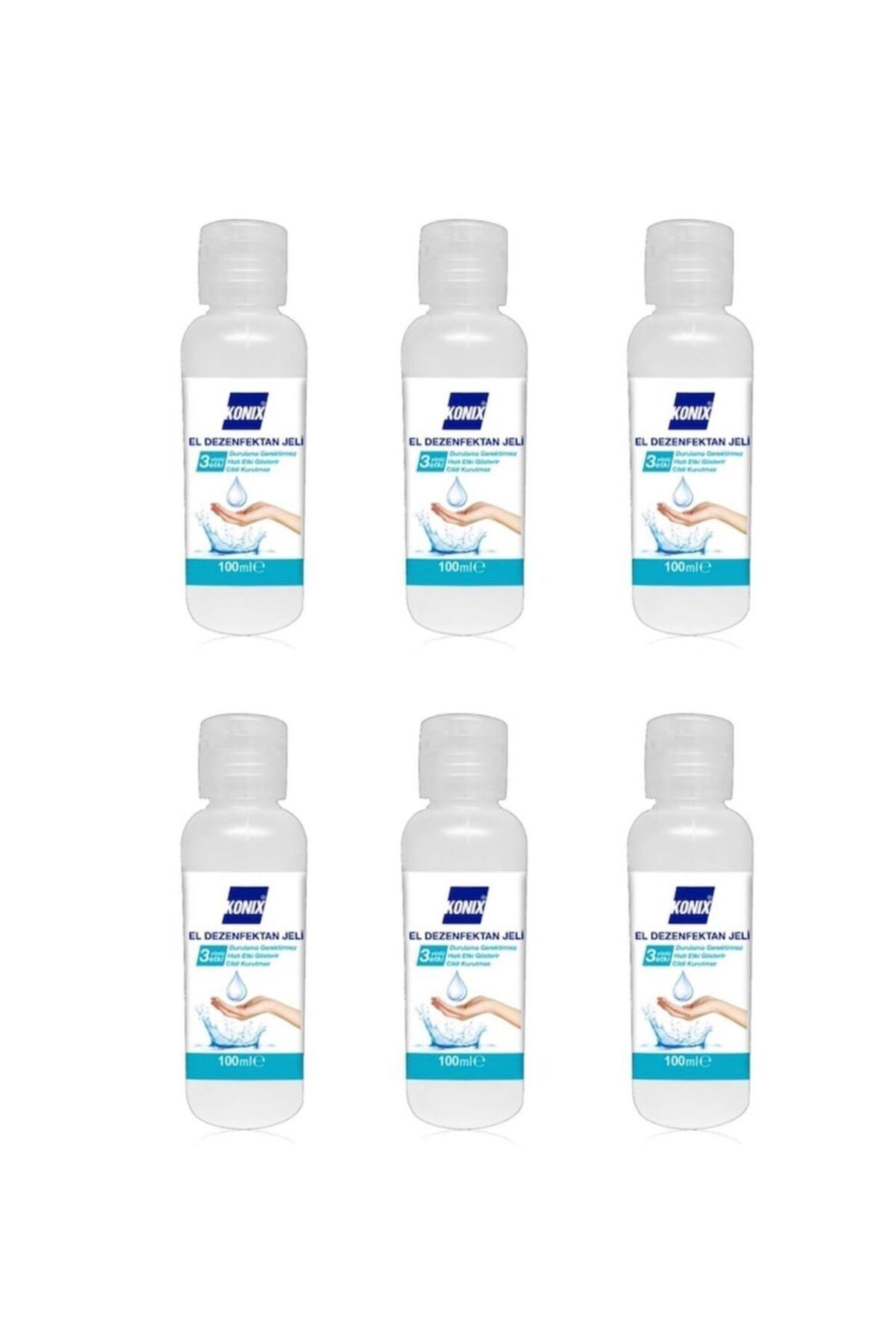 Konix El Ve Cilt Dezenfektani Antiseptik Solüsyon 1 Lt (Alkol Bazli)