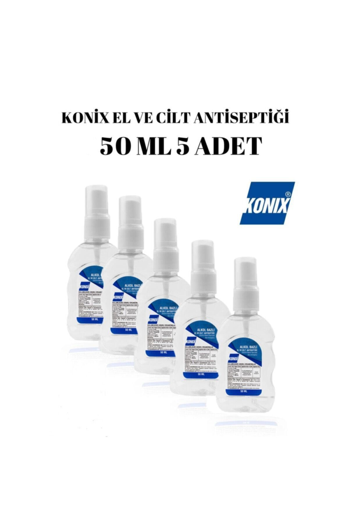 Konix El Ve Cilt Dezenfektani 50 Ml X 5 Adet