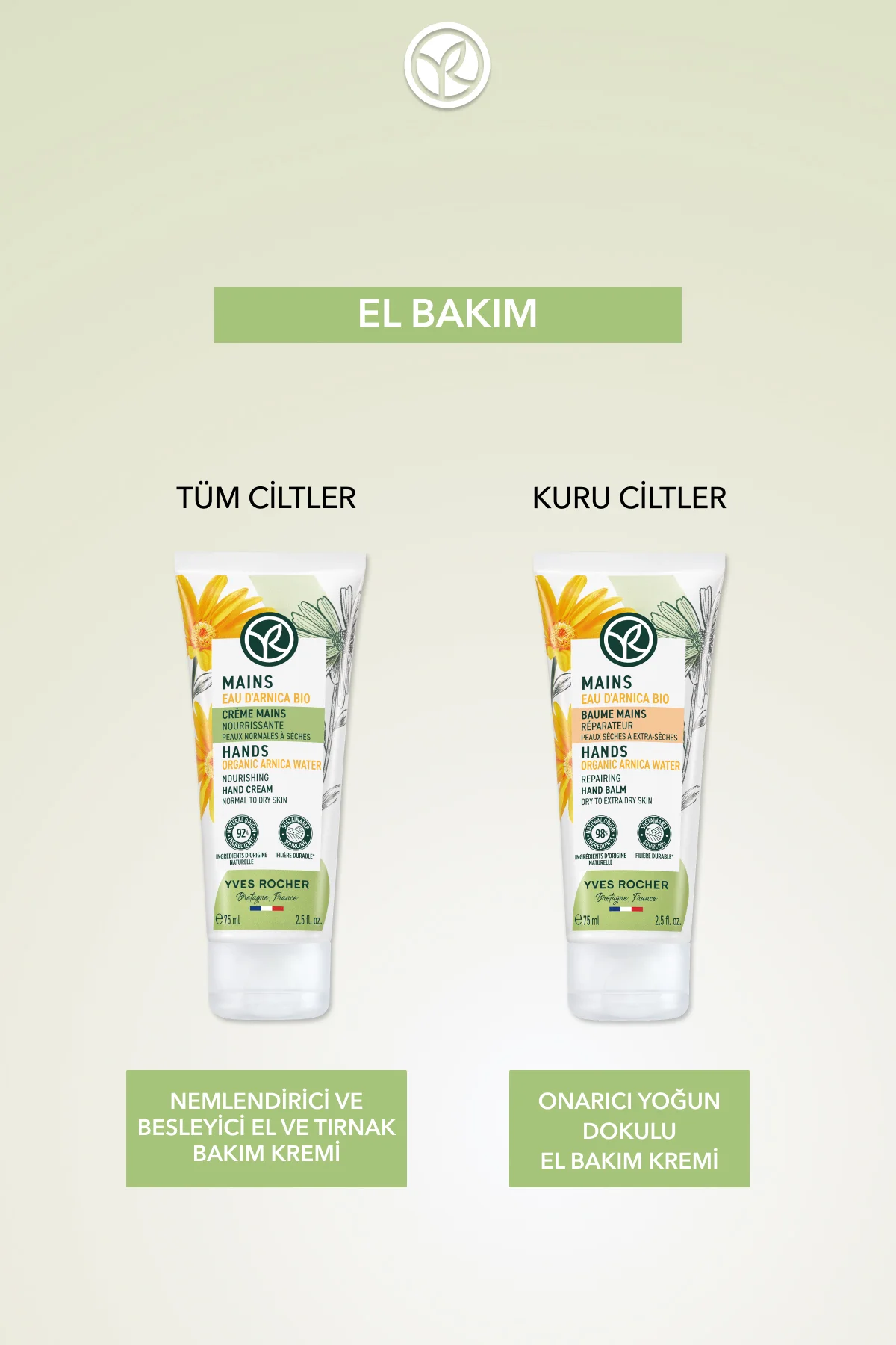 El ve Tırnak Bakım Kremi - Nemlendirici ve Besleyici-75 ml-13375